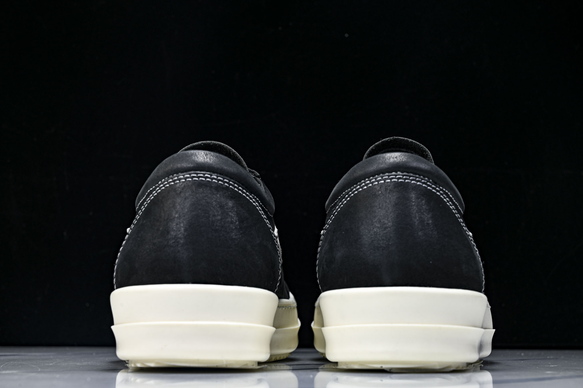 纯原莞产 RICK OWENS DRKSHDW VINTAGE SNEAKS 新款男女士运动鞋 油蜡做旧