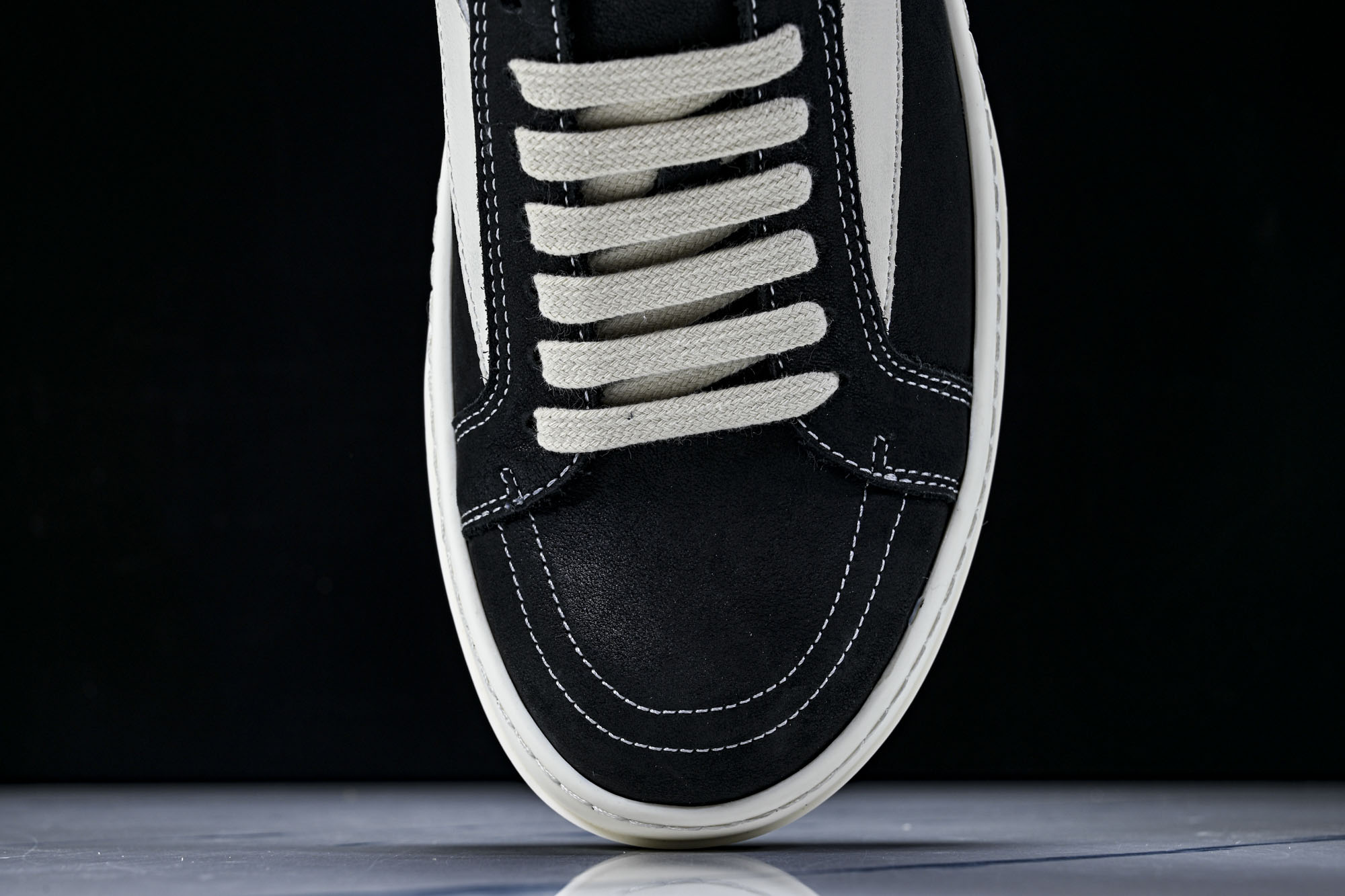 纯原莞产 RICK OWENS DRKSHDW VINTAGE SNEAKS 新款男女士运动鞋 油蜡做旧