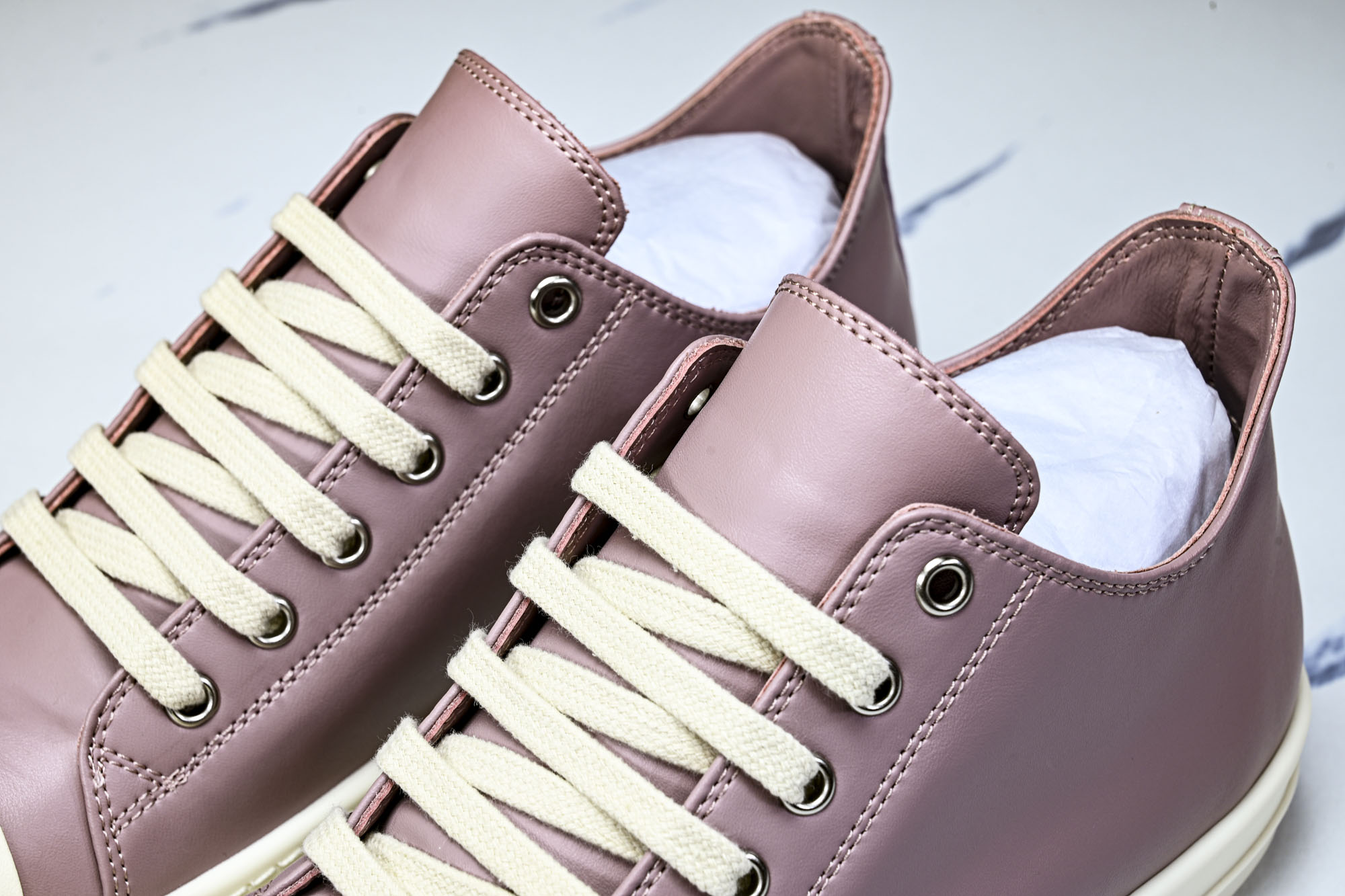 纯原莞产 RICK OWENS DRKSHDW VINTAGE SNEAKS 新款男女士运动鞋RPO1D