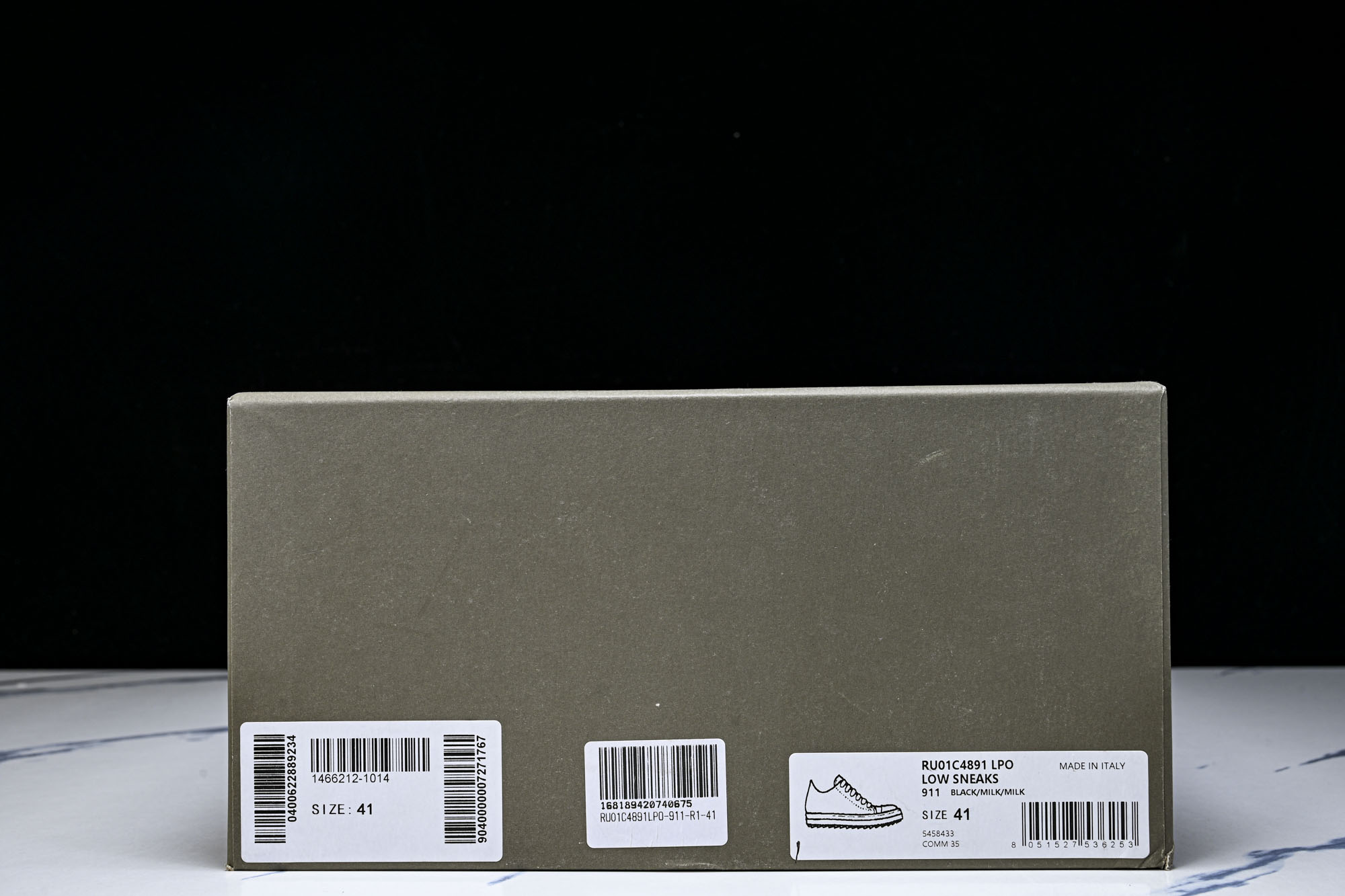 纯原莞产 RICK OWENS DRKSHDW VINTAGE SNEAKS 新款男女士运动鞋RU01C