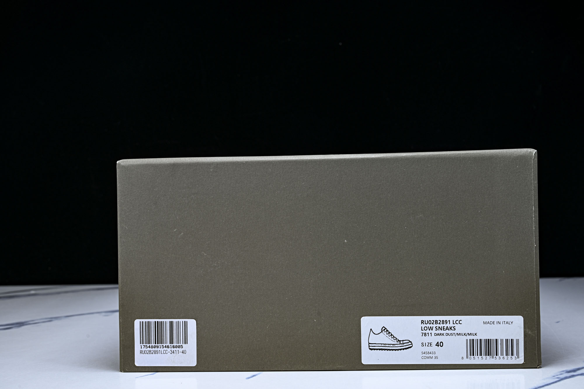 纯原莞产 RICK OWENS DRKSHDW VINTAGE SNEAKS 新款男女士运动鞋RU02B