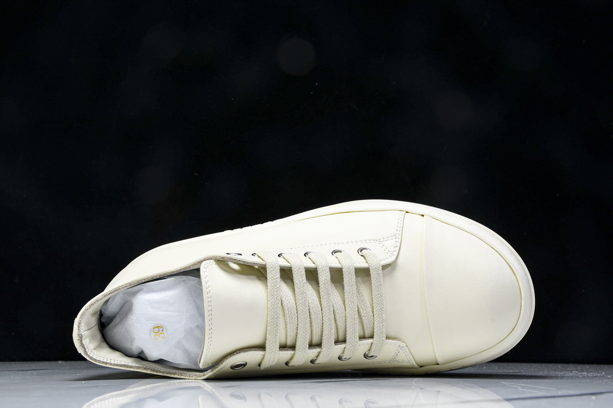 纯原莞产 Rick Owens DRKSHDW 厚底 奶白色 DS01D1832NDK-2111#YZ0