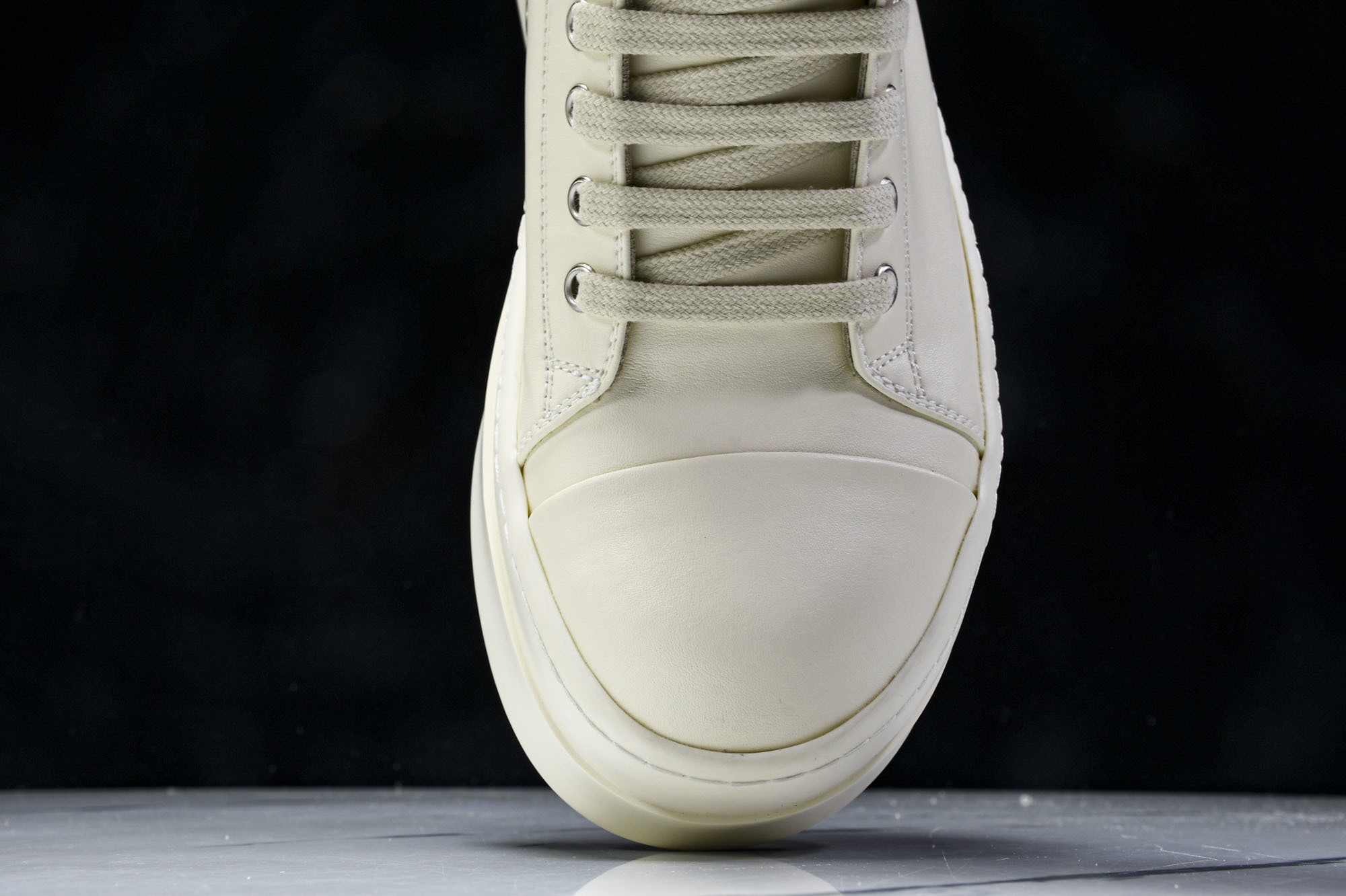 纯原莞产 Rick Owens DRKSHDW 厚底 奶白色 DS01D1832NDK-2111#YZ0