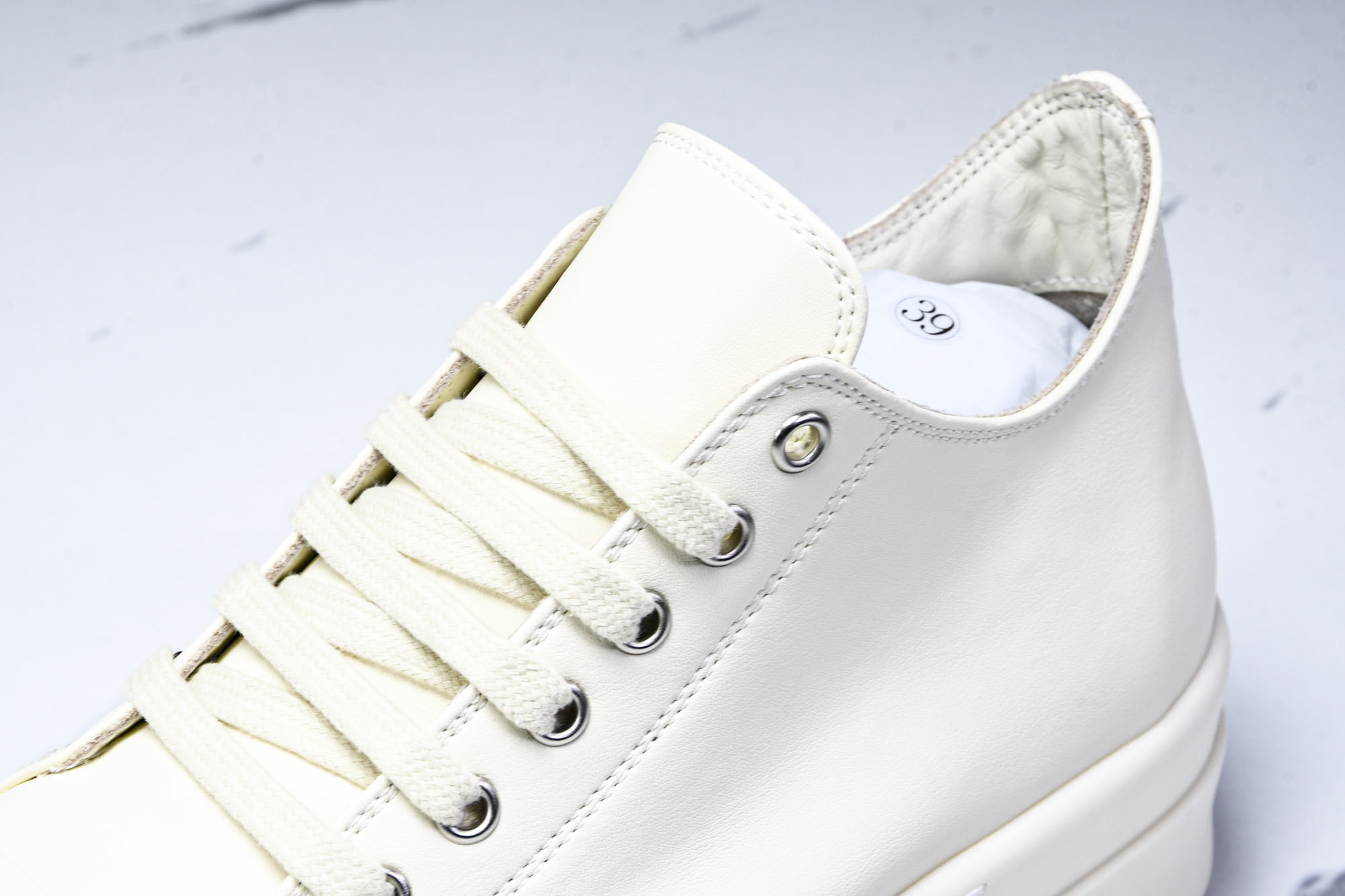 纯原莞产 Rick Owens DRKSHDW 厚底 奶白色 DS01D1832NDK-2111#YZ0