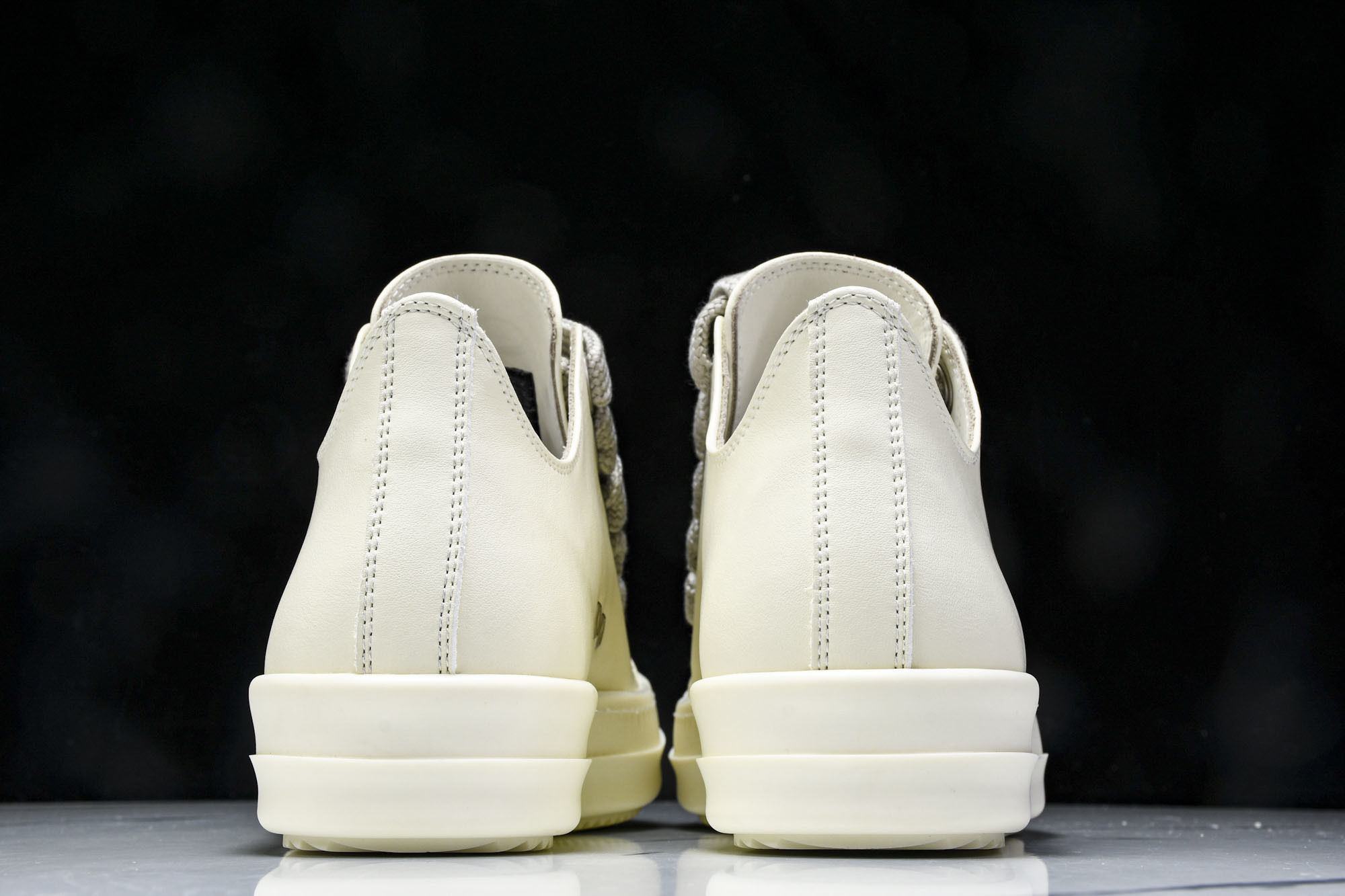 纯原莞产 Rick Owens DRKSHDW 厚底 奶白色 DS01D1832NDK-2111_CM_