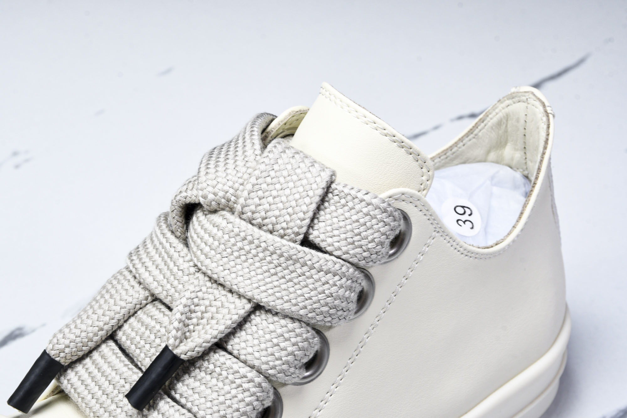 纯原莞产 Rick Owens DRKSHDW 厚底 奶白色 DS01D1832NDK-2111_CM_