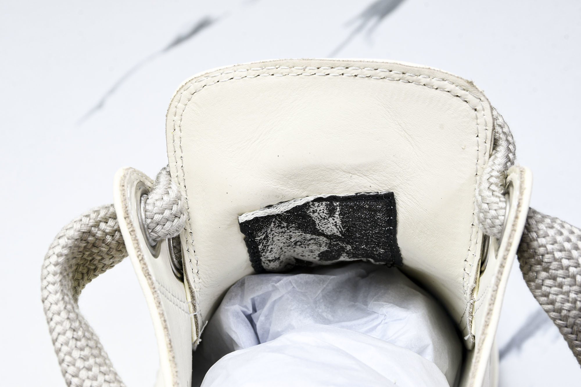 纯原莞产 Rick Owens DRKSHDW 厚底 奶白色 DS01D1832NDK-2111_CM_
