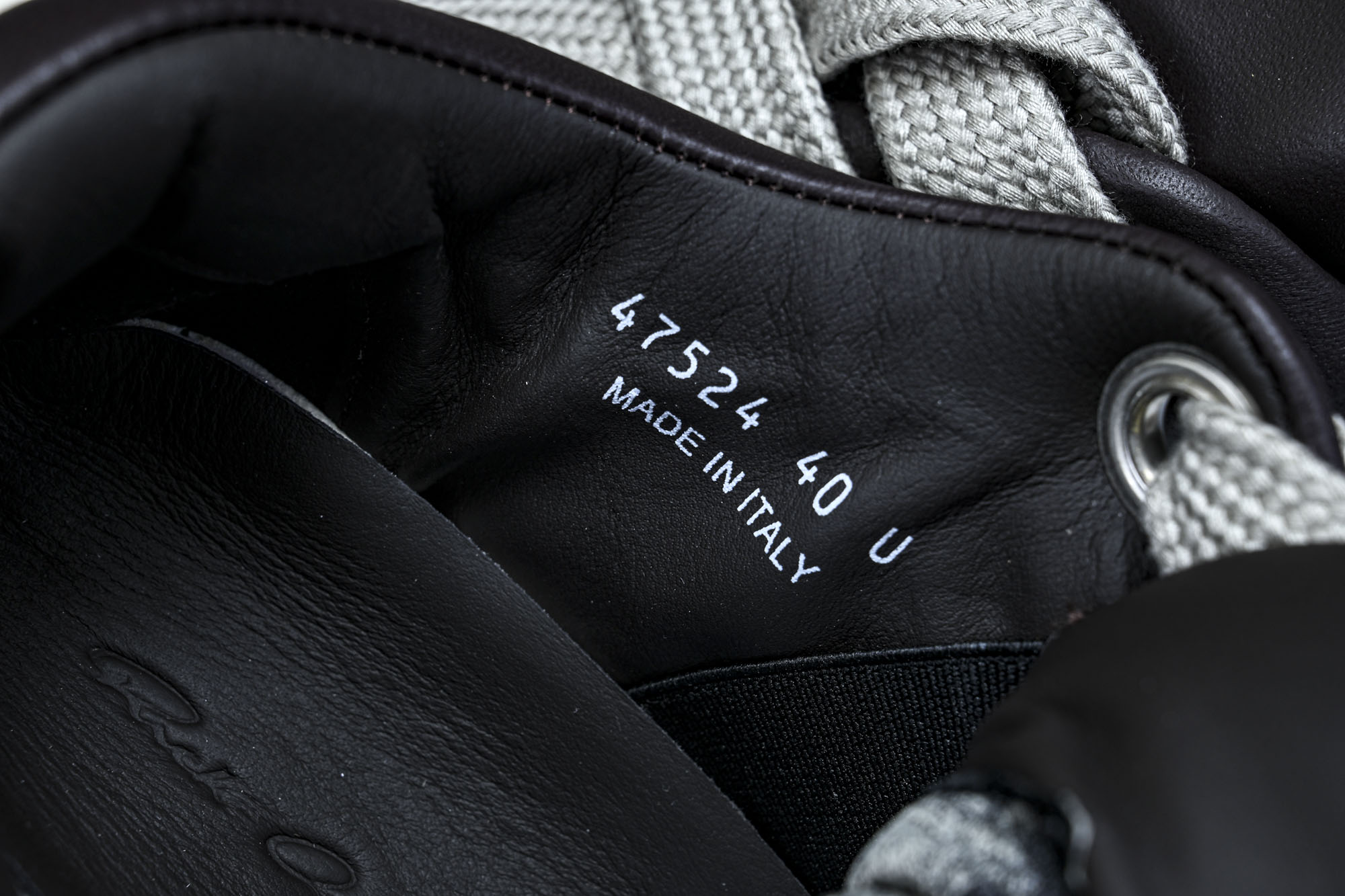 纯原莞产 RICK OWENS 男女士 羊皮棕色面包鞋奶白系带低帮运动鞋RU02C7893 LLPW2#