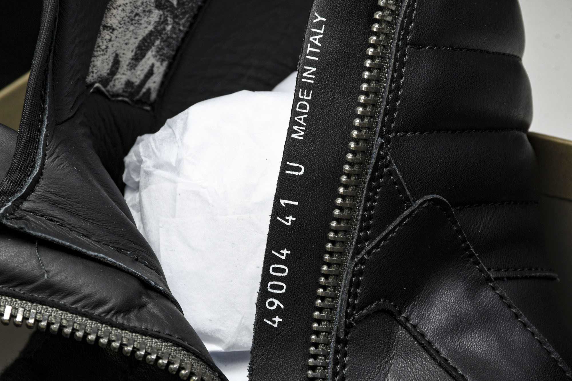 纯原莞产 RICK OWENS RO 厚底 全黑#YZ021-136 37 38 39 40 41 42