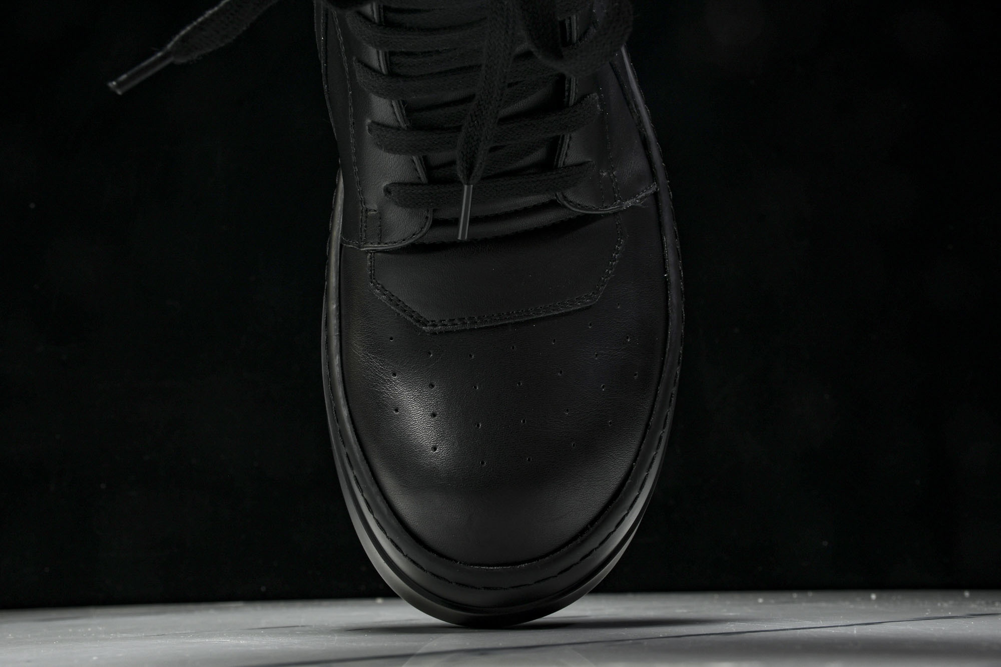 纯原莞产 RICK OWENS RO 厚底 全黑#YZ021-136 37 38 39 40 41 42