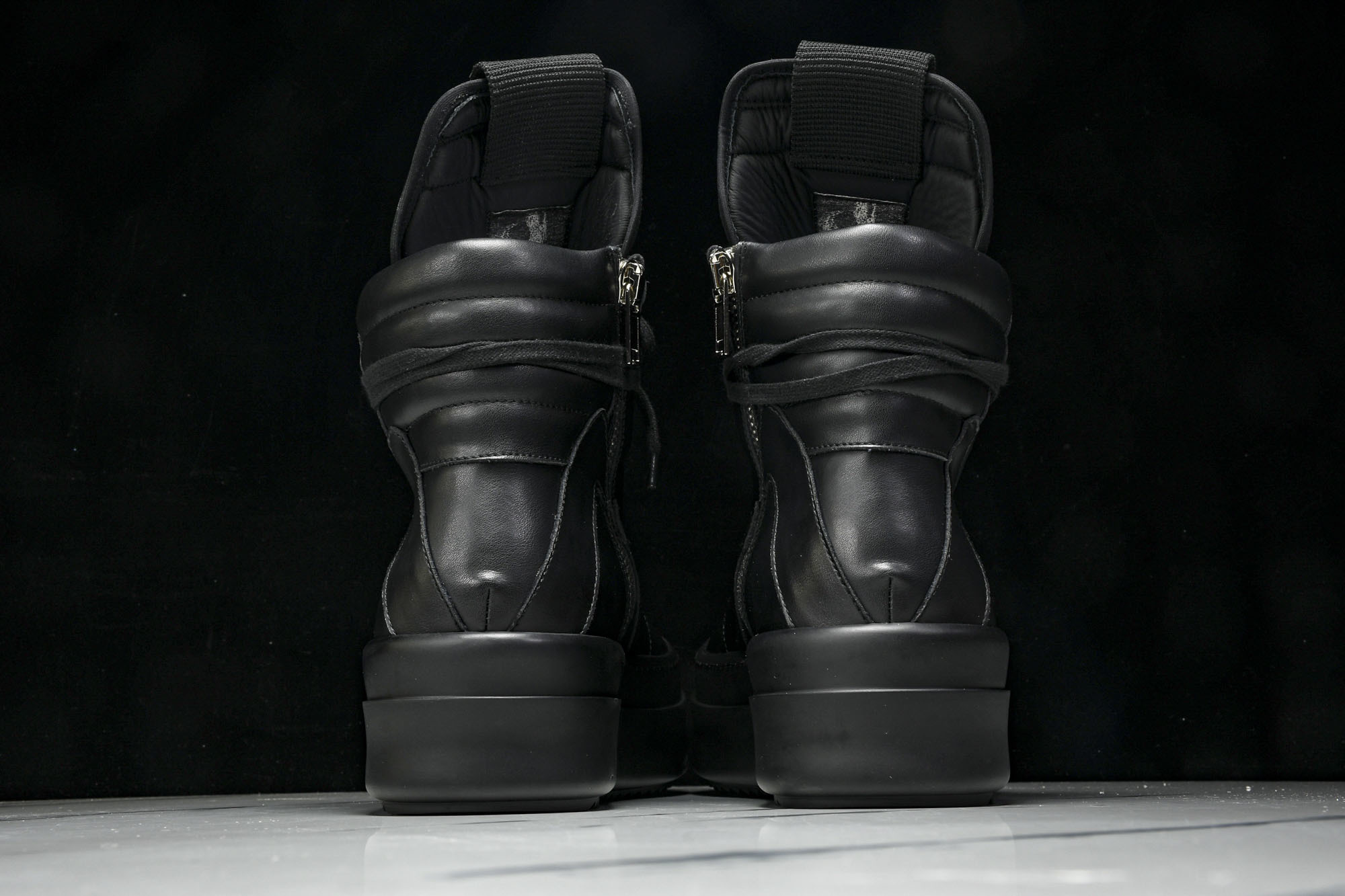 纯原莞产 RICK OWENS RO 厚底 全黑#YZ021-136 37 38 39 40 41 42