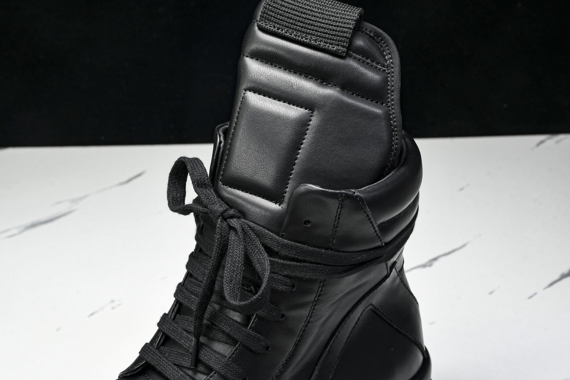 纯原莞产 RICK OWENS RO 厚底 全黑#YZ021-136 37 38 39 40 41 42