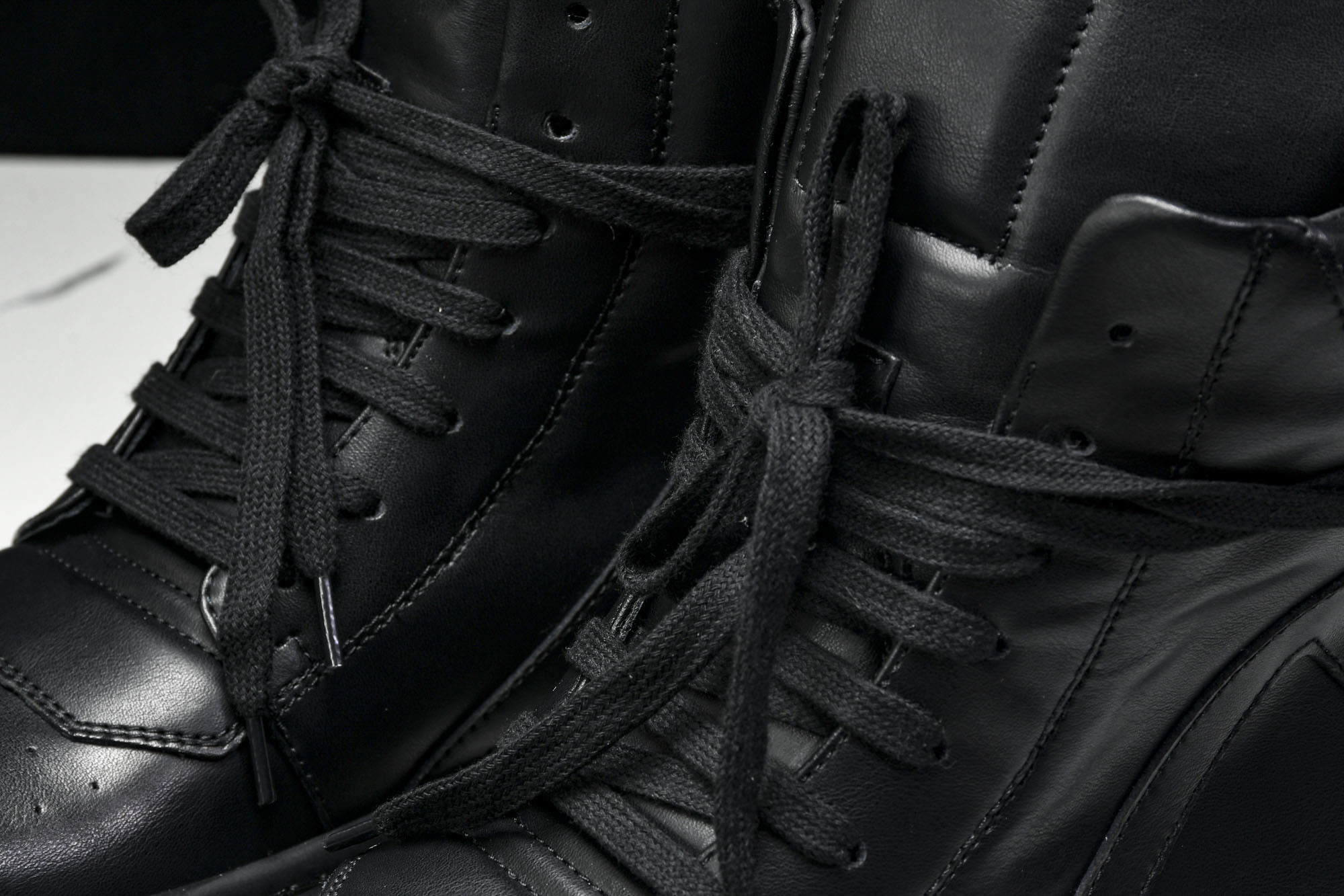 纯原莞产 RICK OWENS RO 厚底 全黑#YZ021-136 37 38 39 40 41 42