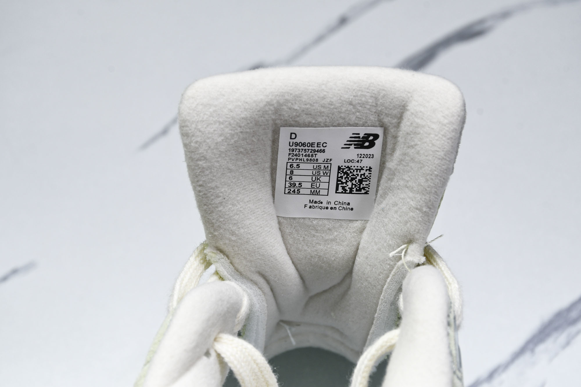 纯原 Joe Freshgoods x New Balance NB9060 复古休闲运动慢跑鞋 元祖灰