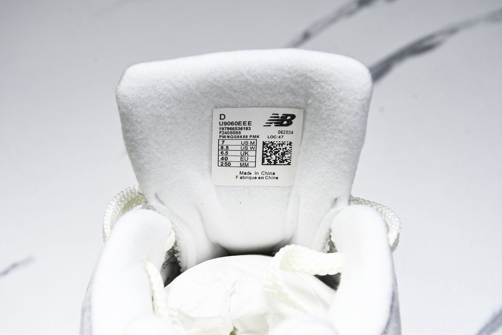 纯原 Joe Freshgoods x New Balance NB9060 复古休闲运动慢跑鞋 元祖灰