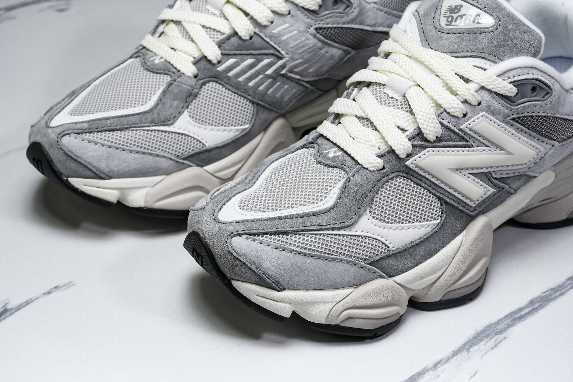纯原 Joe Freshgoods x New Balance NB9060 复古休闲运动慢跑鞋 元祖灰