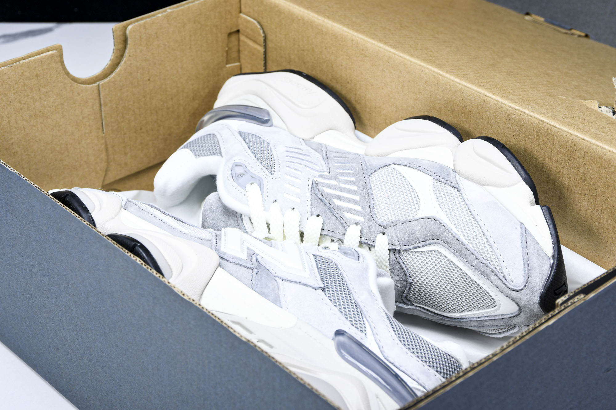 纯原 Joe Freshgoods x New Balance NB9060 复古休闲运动慢跑鞋 元祖灰