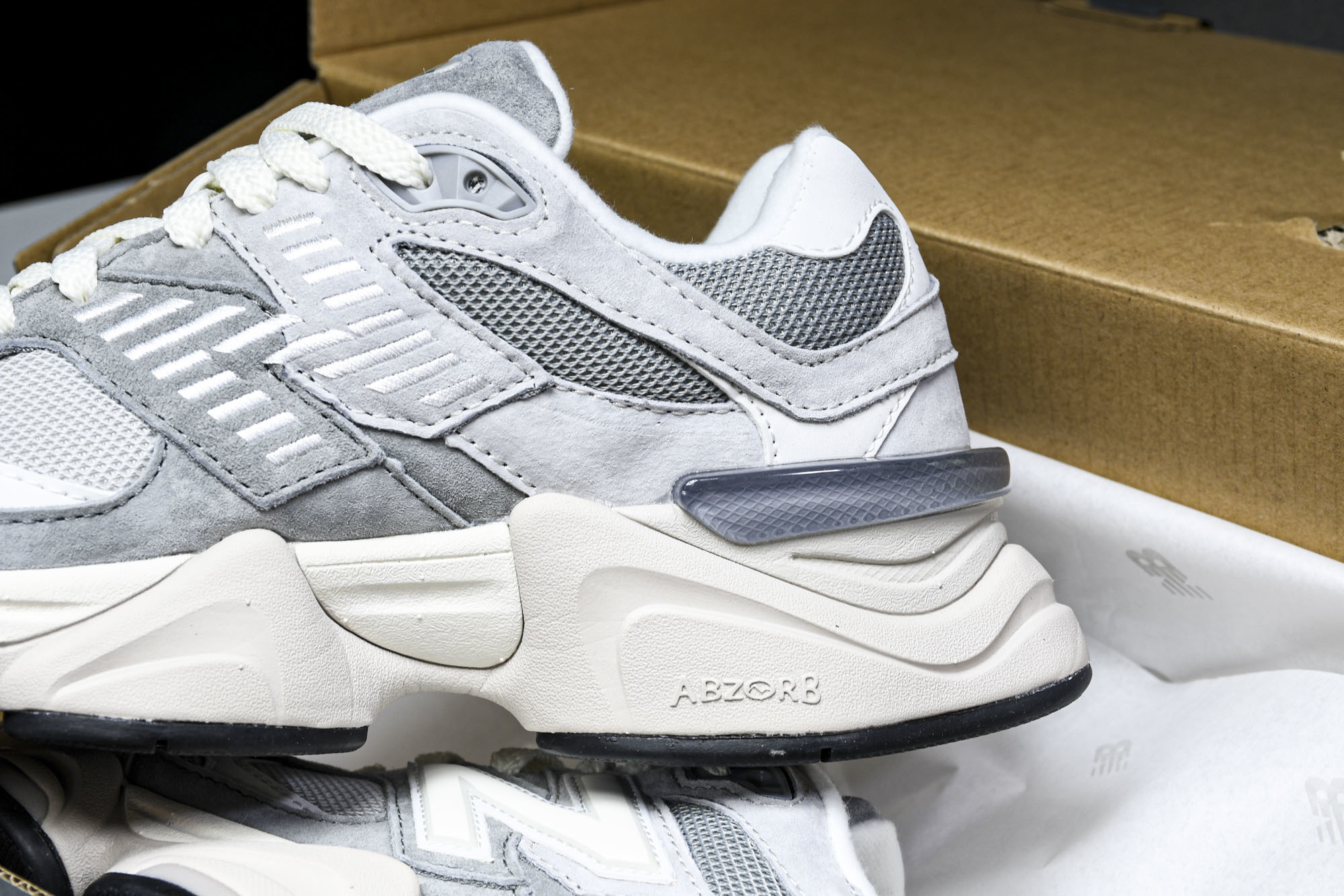 纯原 Joe Freshgoods x New Balance NB9060 复古休闲运动慢跑鞋 元祖灰