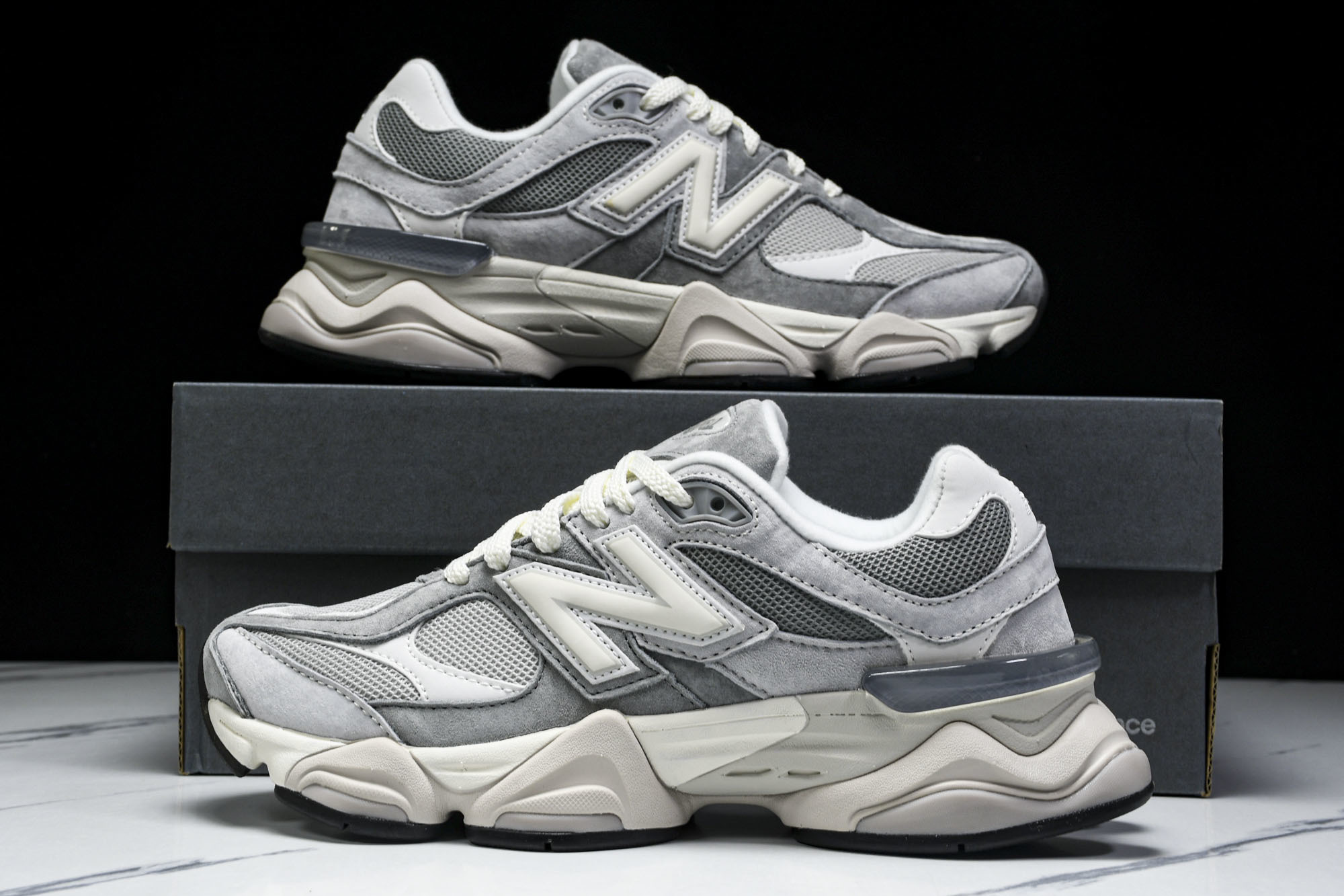 纯原 Joe Freshgoods x New Balance NB9060 复古休闲运动慢跑鞋 元祖灰