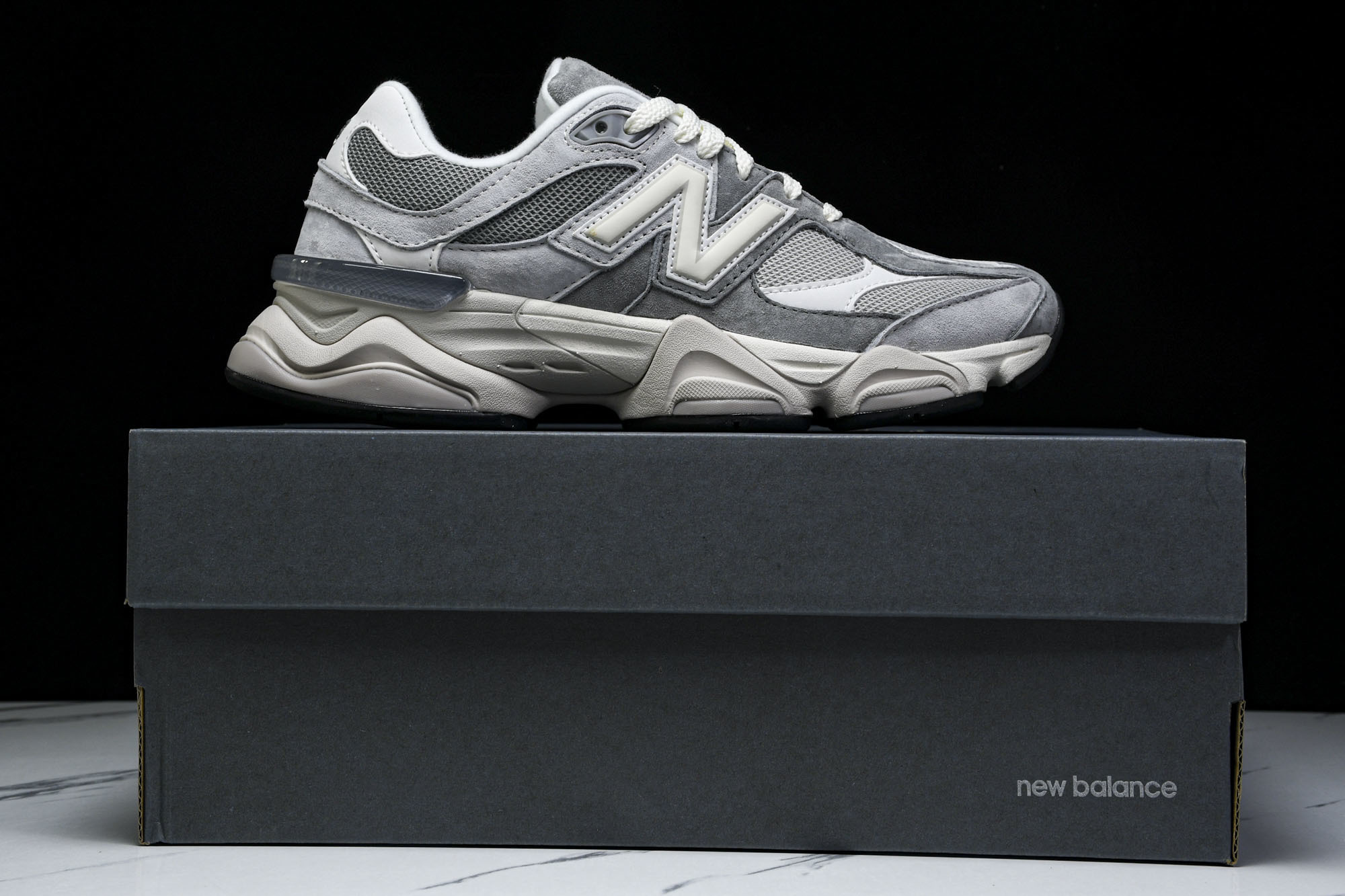 纯原 Joe Freshgoods x New Balance NB9060 复古休闲运动慢跑鞋 元祖灰