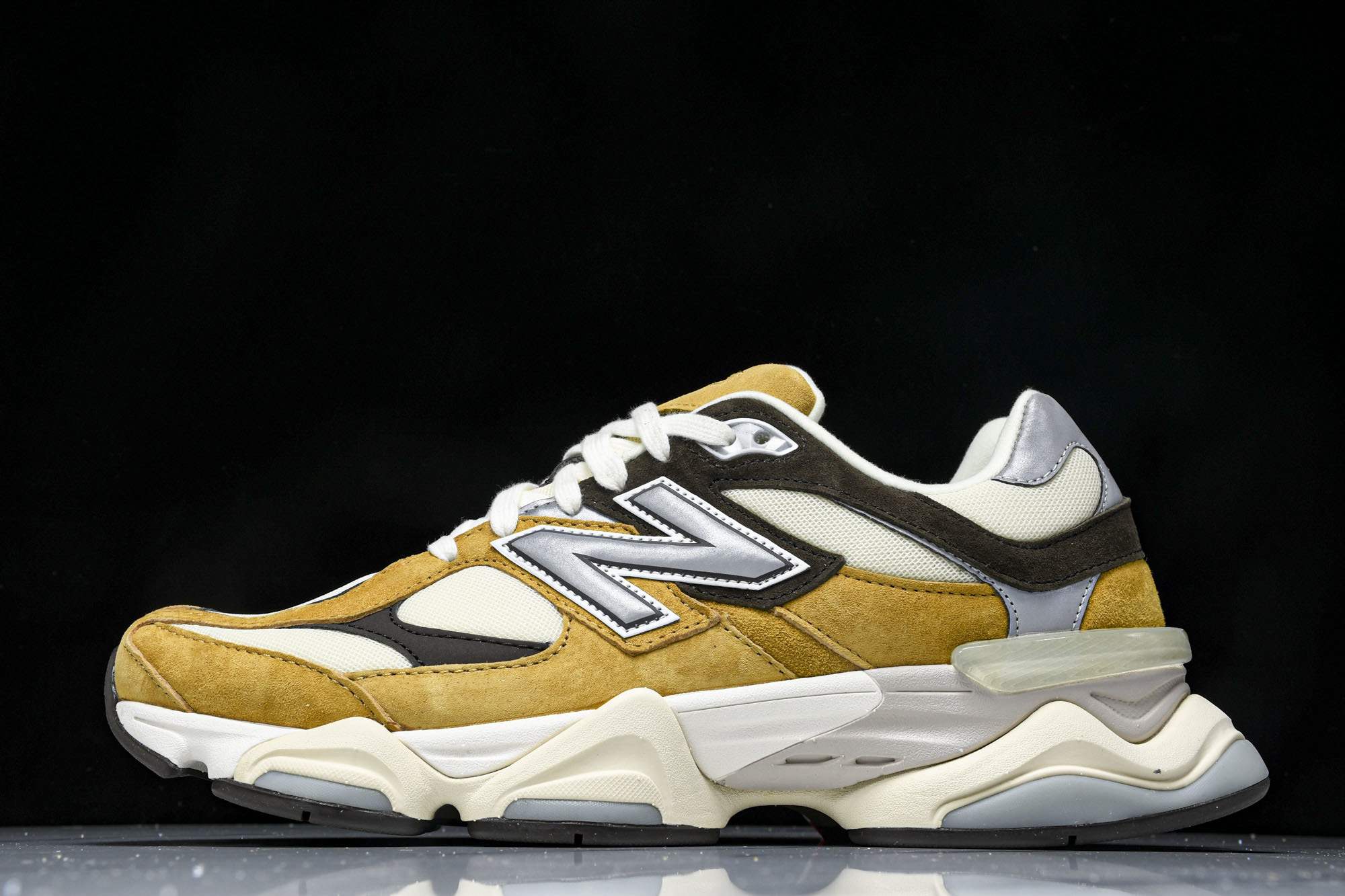纯原 Joe Freshgoods x New Balance NB9060 复古休闲运动慢跑鞋 姜黄色