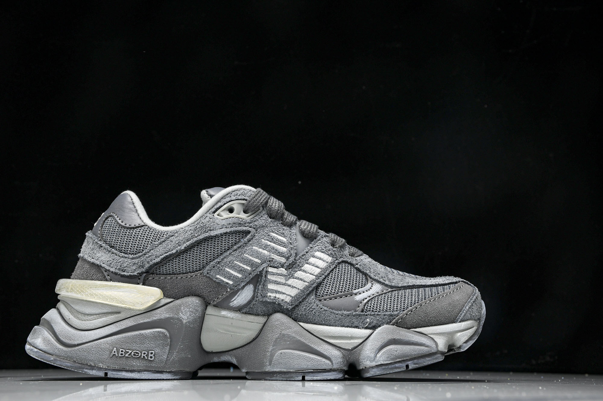 纯原 Joe Freshgoods x New Balance NB9060 复古休闲运动慢跑鞋 旧深灰