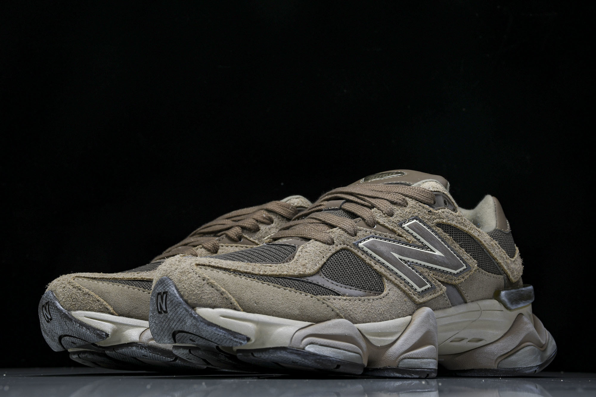 纯原 Joe Freshgoods x New Balance NB9060 复古休闲运动慢跑鞋 旧灰棕