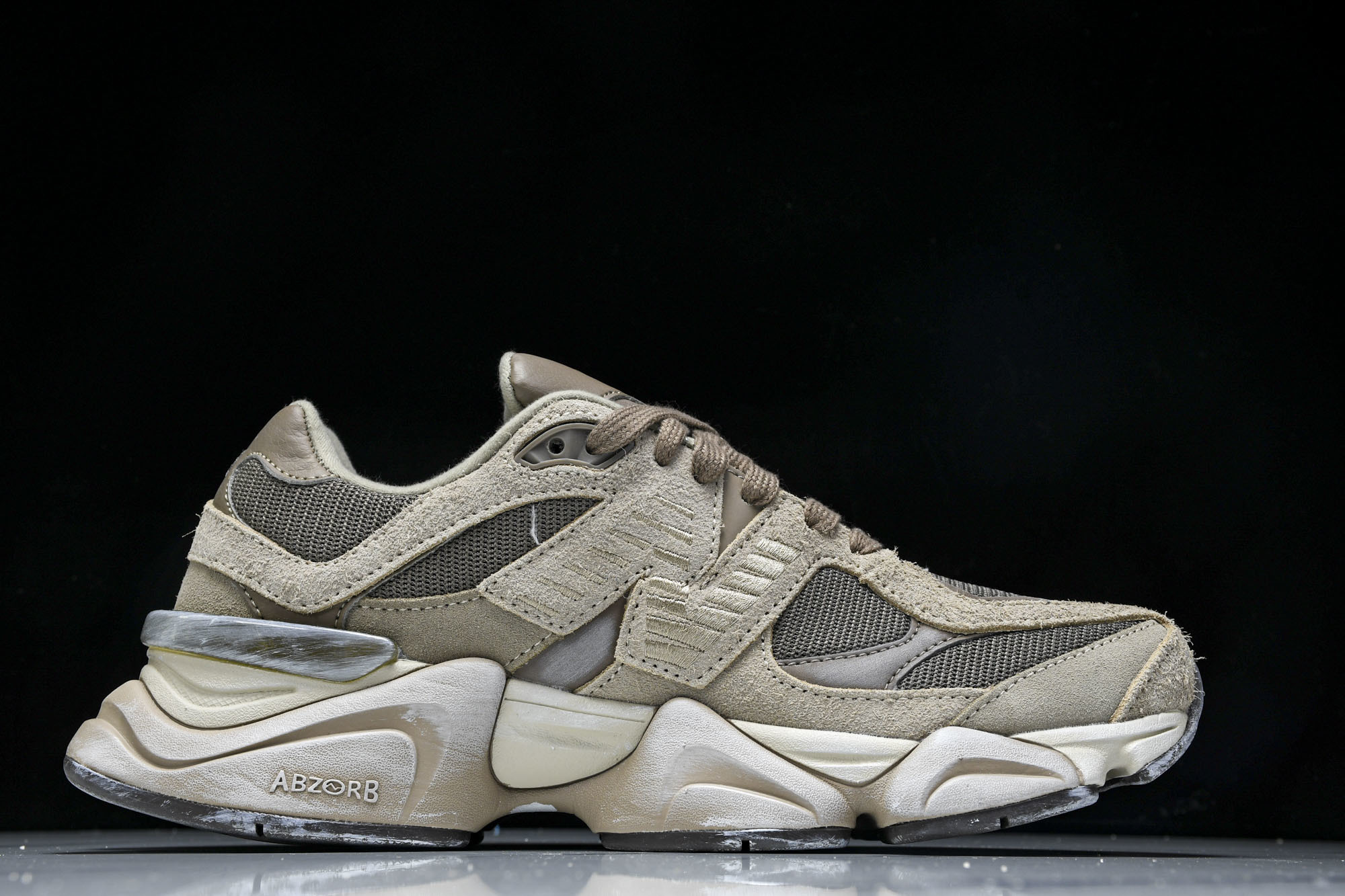 纯原 Joe Freshgoods x New Balance NB9060 复古休闲运动慢跑鞋 旧灰棕
