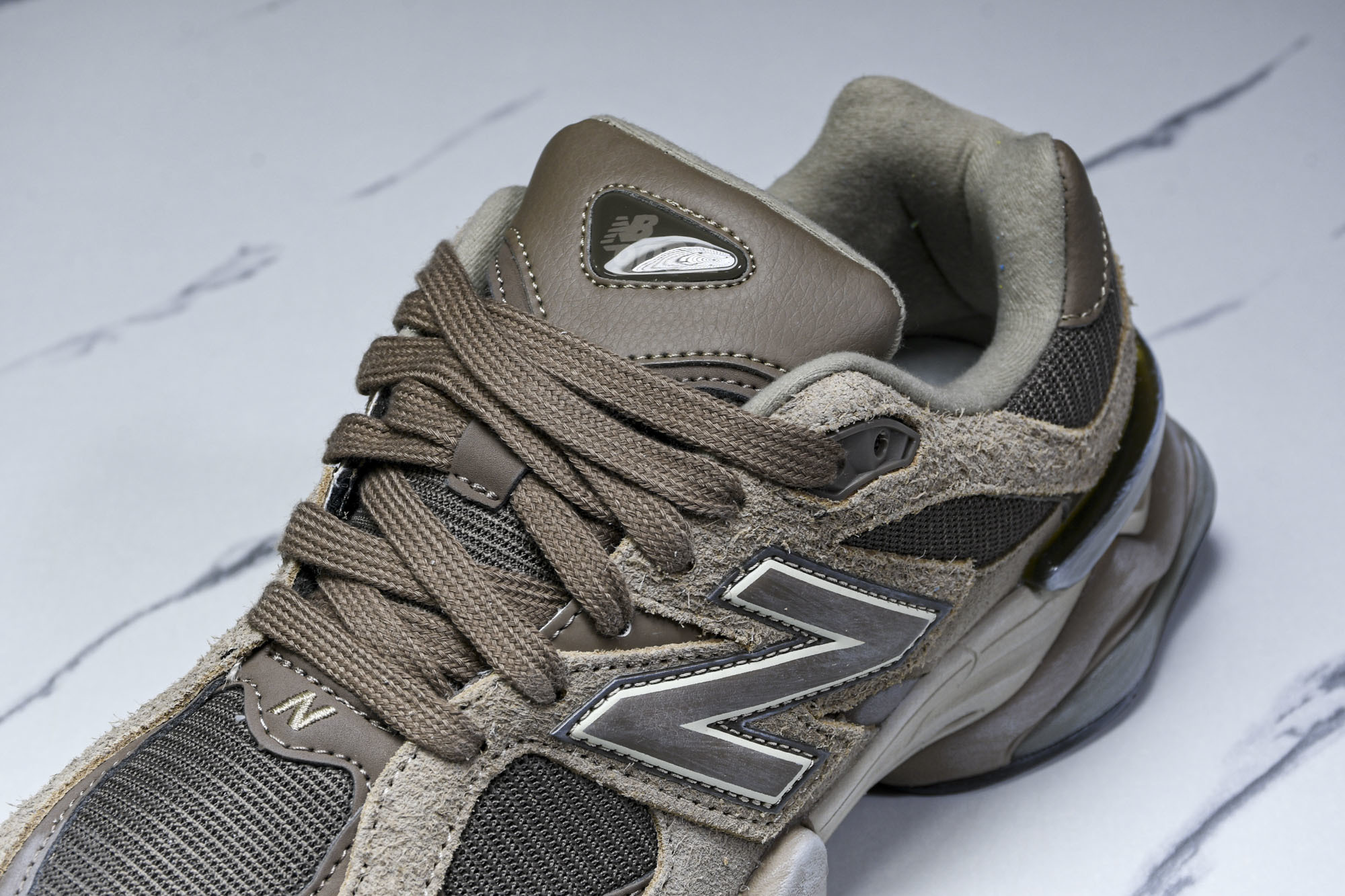 纯原 Joe Freshgoods x New Balance NB9060 复古休闲运动慢跑鞋 旧灰棕