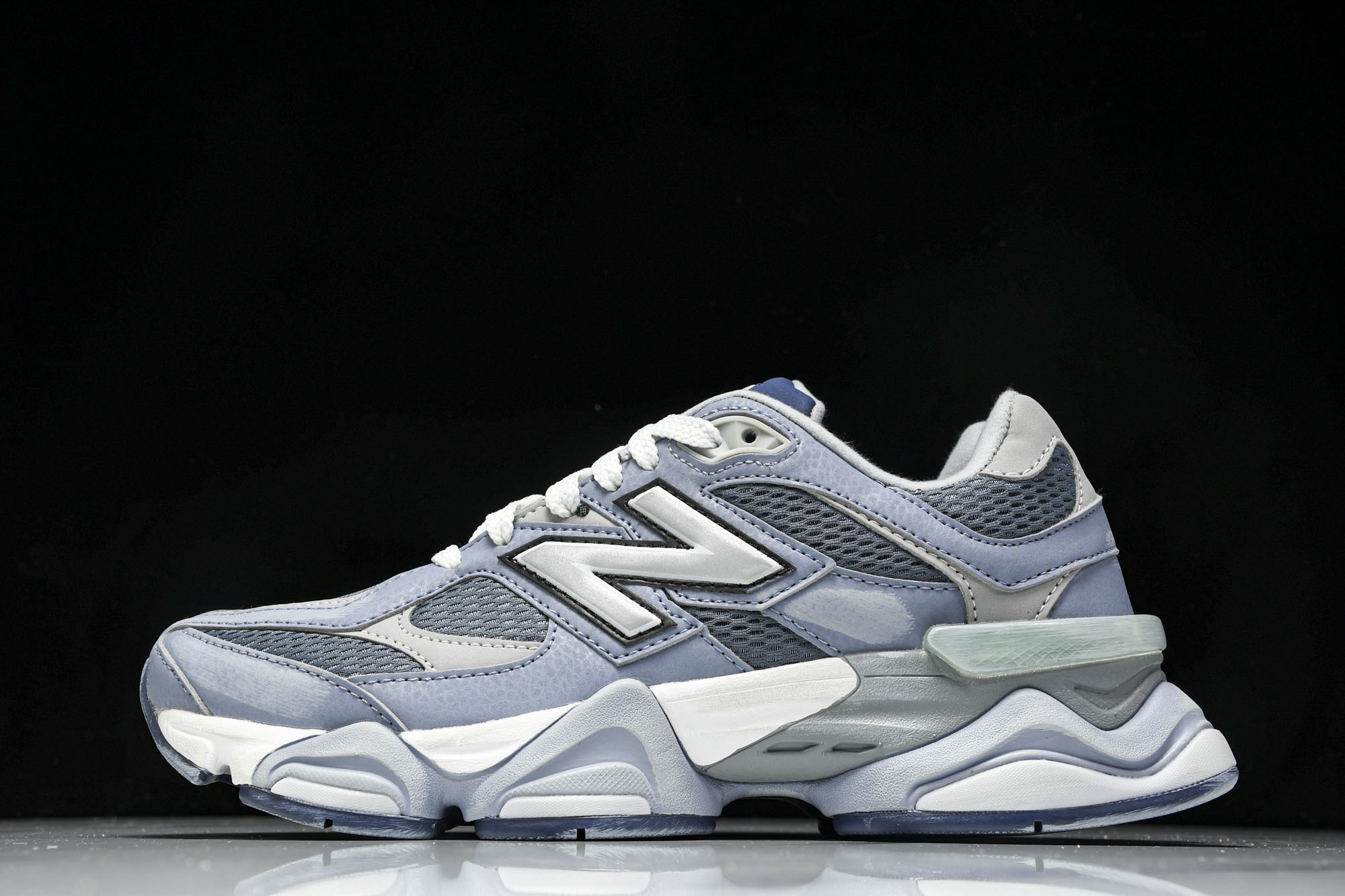 纯原 Joe Freshgoods x New Balance NB9060 复古休闲运动慢跑鞋 旧蓝白