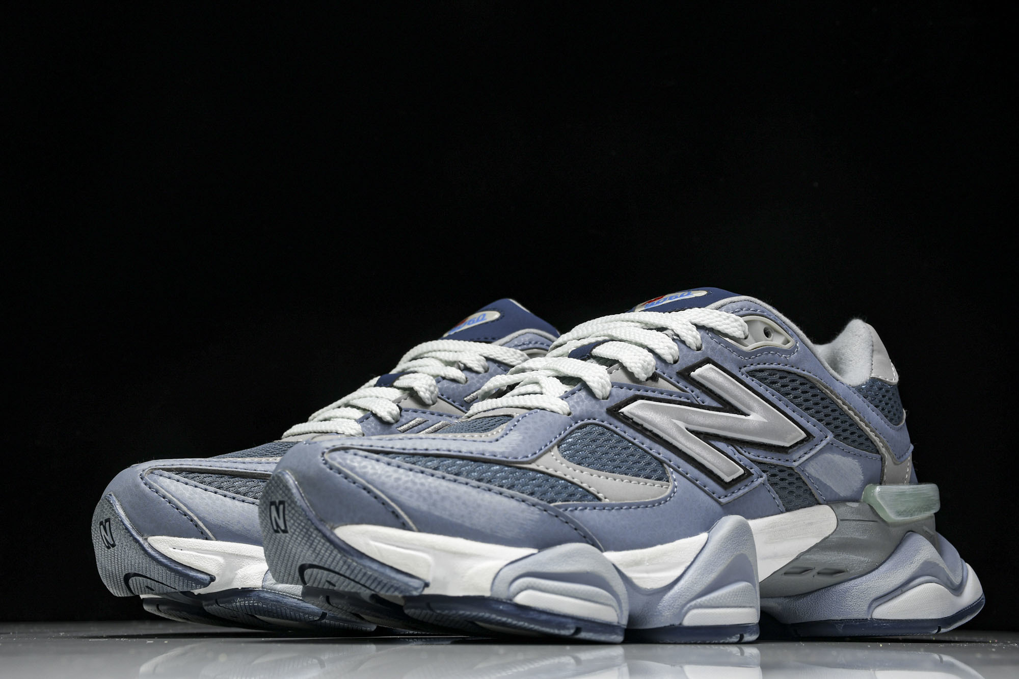 纯原 Joe Freshgoods x New Balance NB9060 复古休闲运动慢跑鞋 旧蓝白