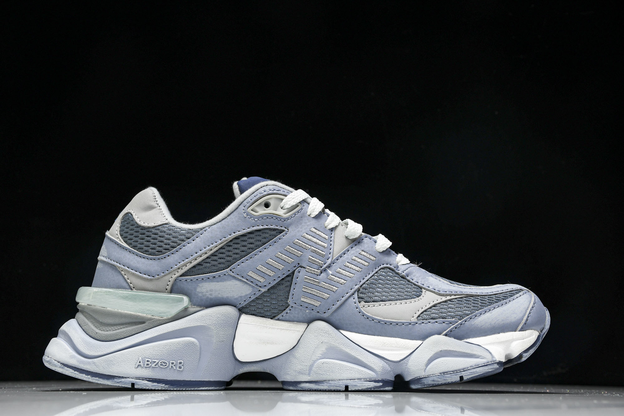 纯原 Joe Freshgoods x New Balance NB9060 复古休闲运动慢跑鞋 旧蓝白