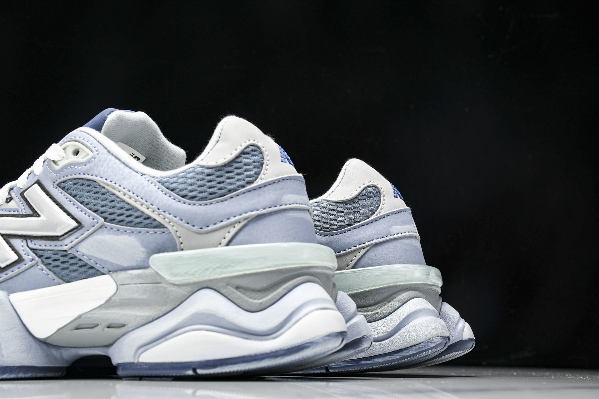 纯原 Joe Freshgoods x New Balance NB9060 复古休闲运动慢跑鞋 旧蓝白