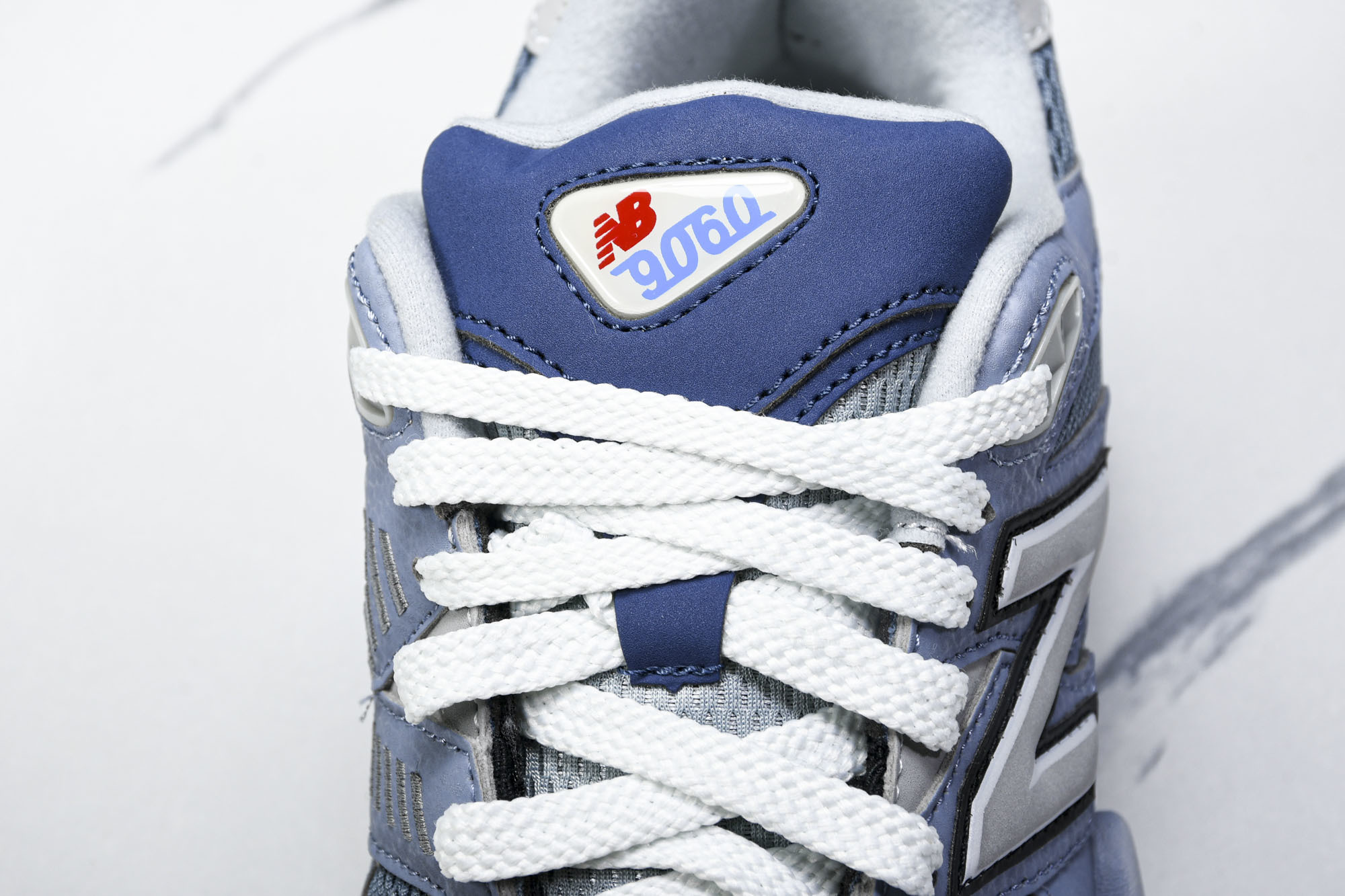 纯原 Joe Freshgoods x New Balance NB9060 复古休闲运动慢跑鞋 旧蓝白