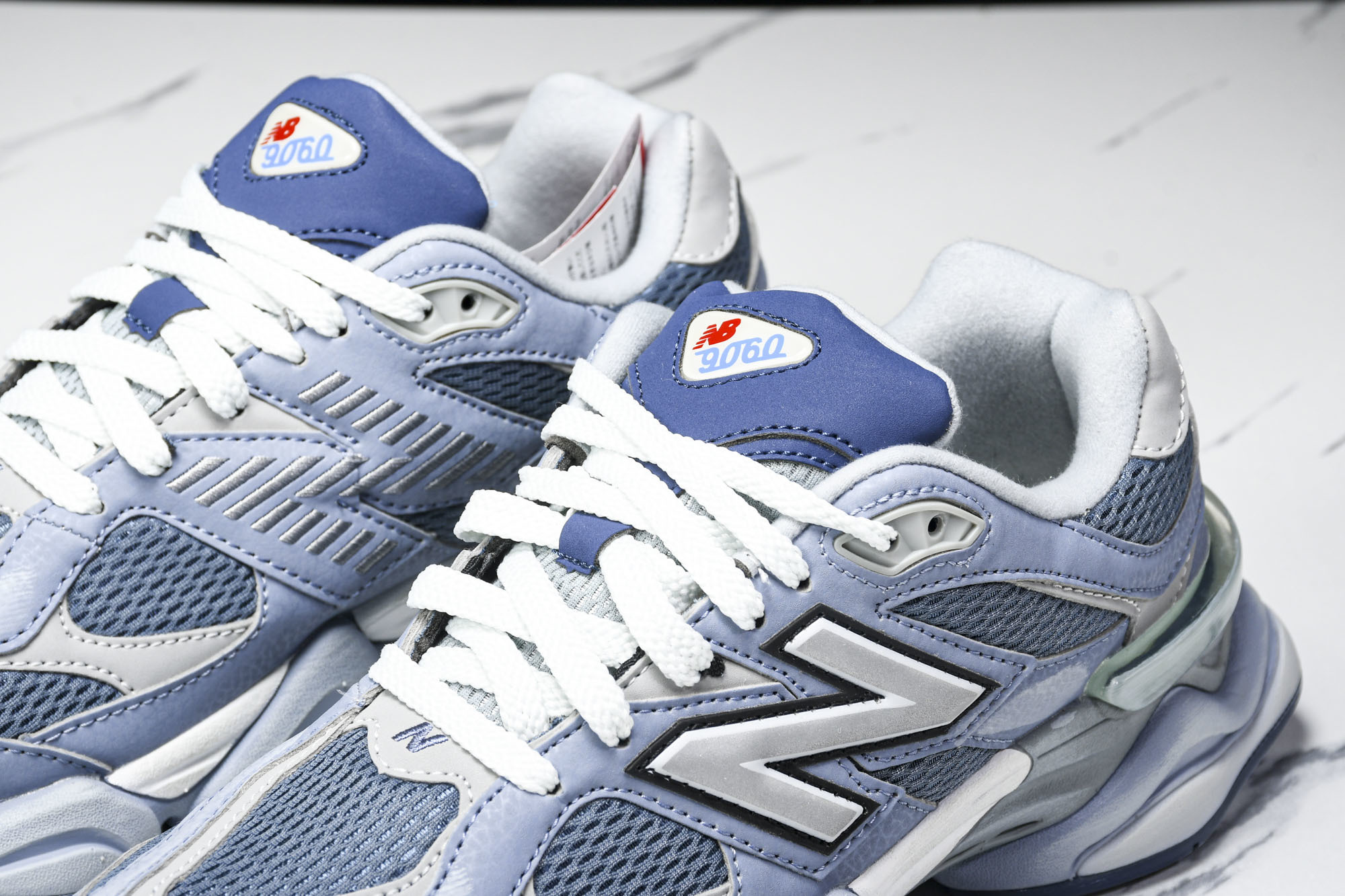 纯原 Joe Freshgoods x New Balance NB9060 复古休闲运动慢跑鞋 旧蓝白
