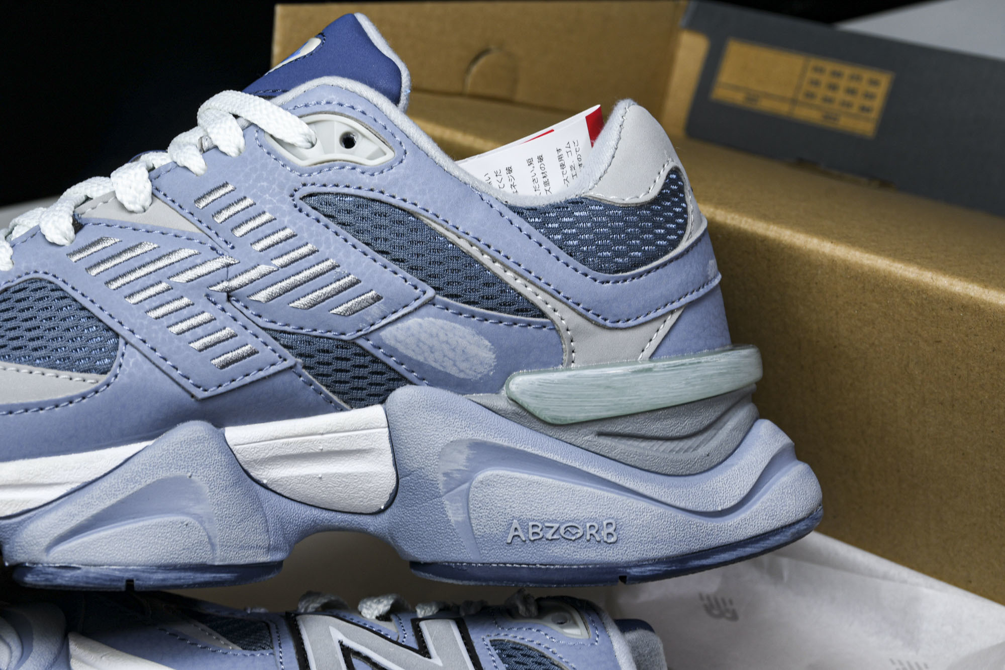 纯原 Joe Freshgoods x New Balance NB9060 复古休闲运动慢跑鞋 旧蓝白