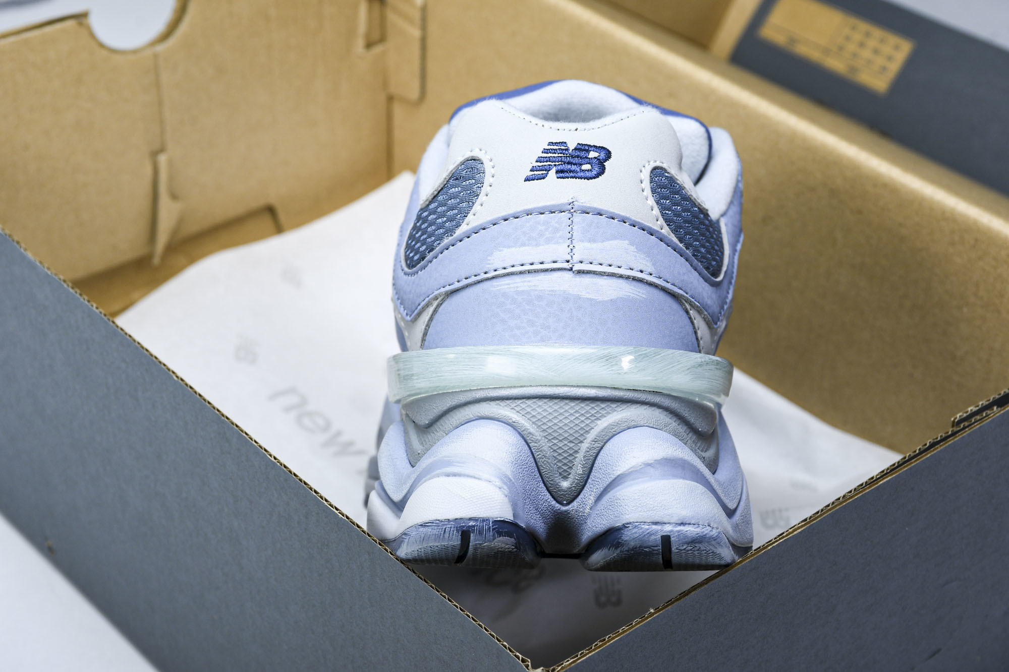 纯原 Joe Freshgoods x New Balance NB9060 复古休闲运动慢跑鞋 旧蓝白