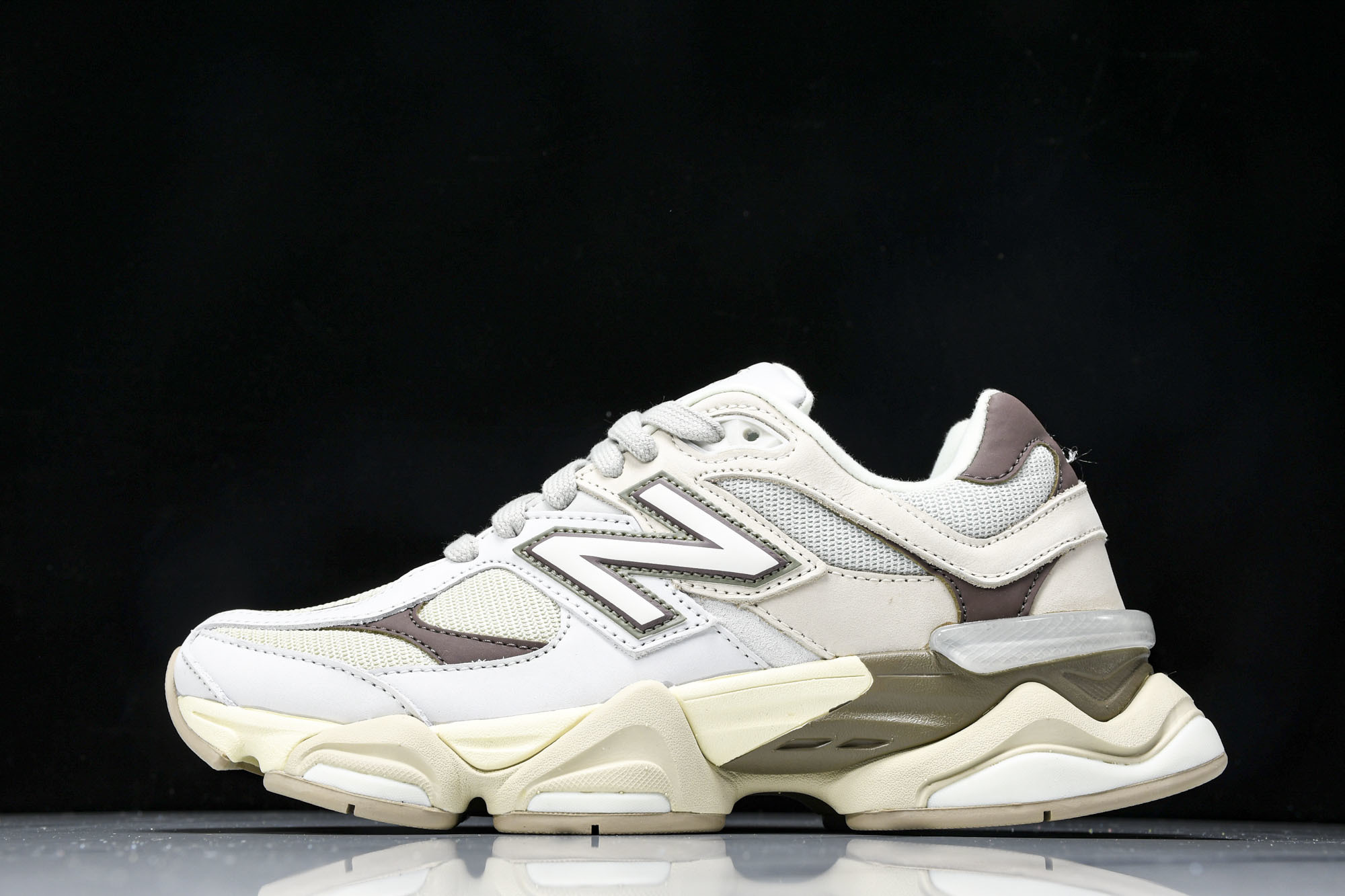 纯原 Joe Freshgoods x New Balance NB9060 复古休闲运动慢跑鞋 棕色 