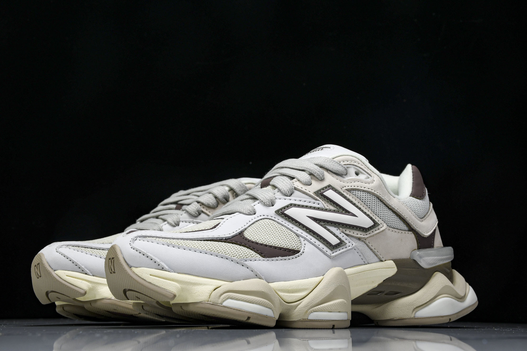 纯原 Joe Freshgoods x New Balance NB9060 复古休闲运动慢跑鞋 棕色 