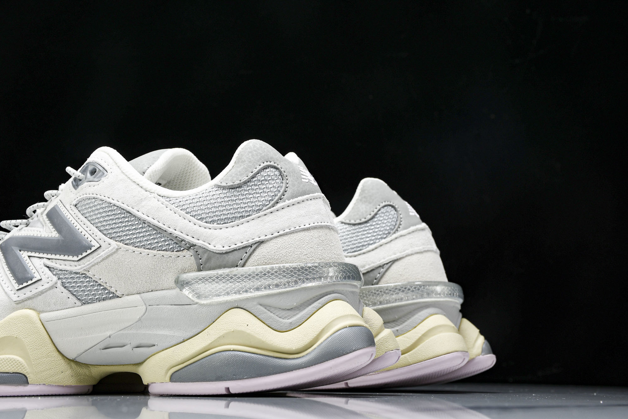 纯原 Joe Freshgoods x New Balance NB9060 复古休闲运动慢跑鞋 浅灰紫