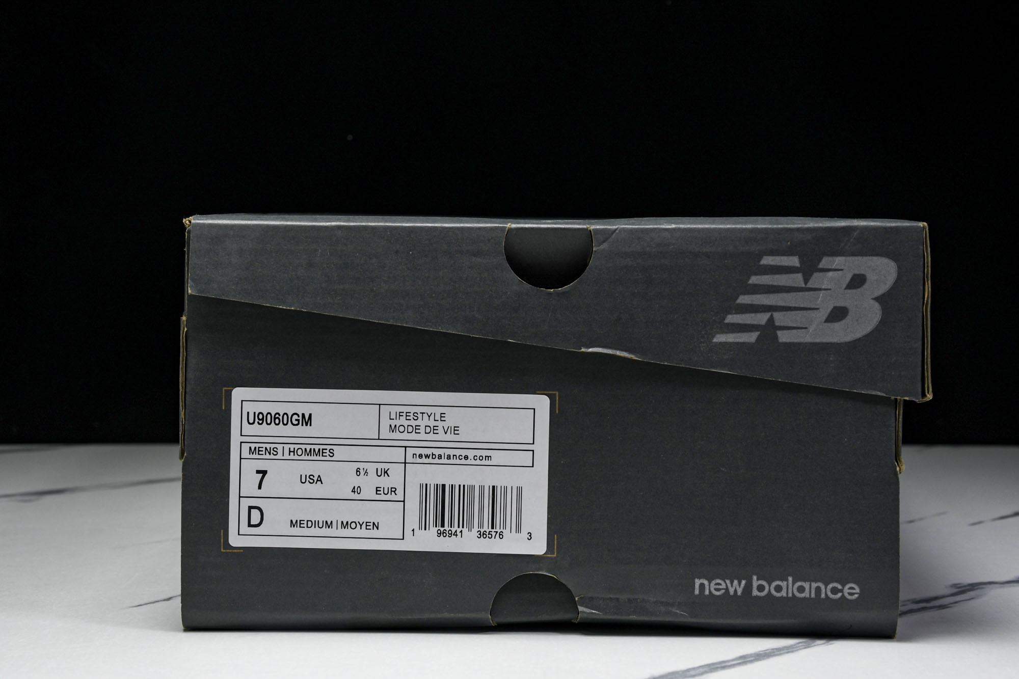 纯原 Joe Freshgoods x New Balance NB9060 复古休闲运动慢跑鞋 浅灰紫