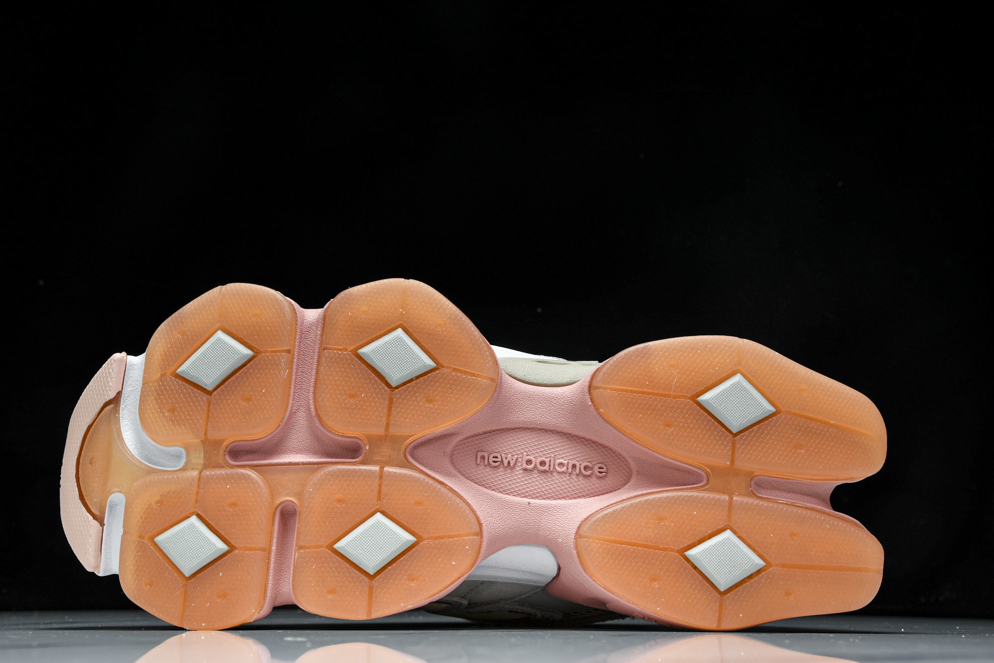 纯原 Joe Freshgoods x New Balance NB9060 复古休闲运动慢跑鞋 灰粉色