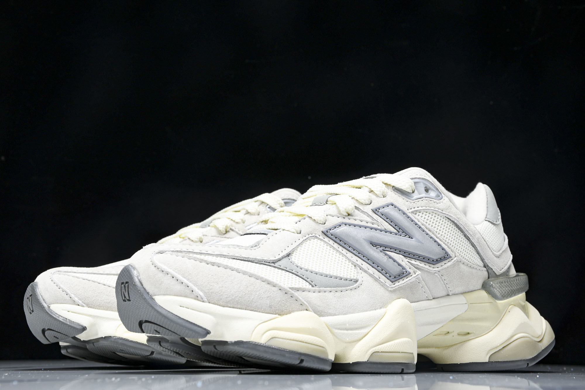 纯原 Joe Freshgoods x New Balance NB9060 复古休闲运动慢跑鞋 灰糇家