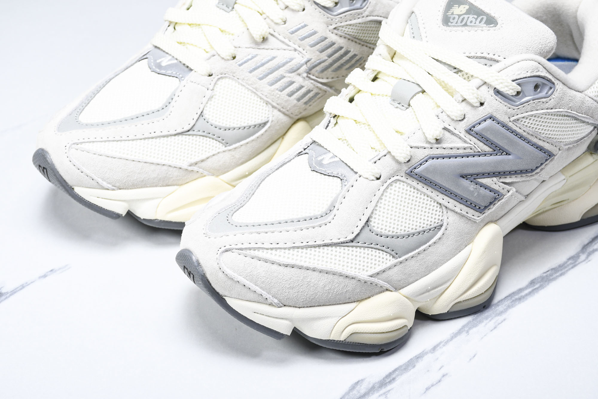 纯原 Joe Freshgoods x New Balance NB9060 复古休闲运动慢跑鞋 灰糇家