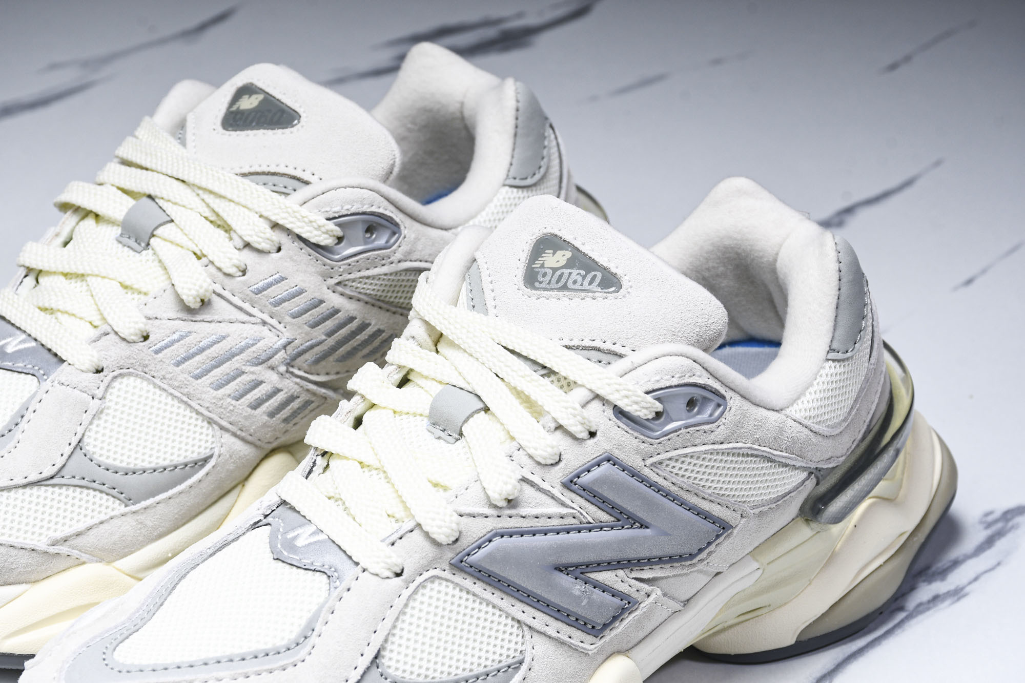 纯原 Joe Freshgoods x New Balance NB9060 复古休闲运动慢跑鞋 灰糇家