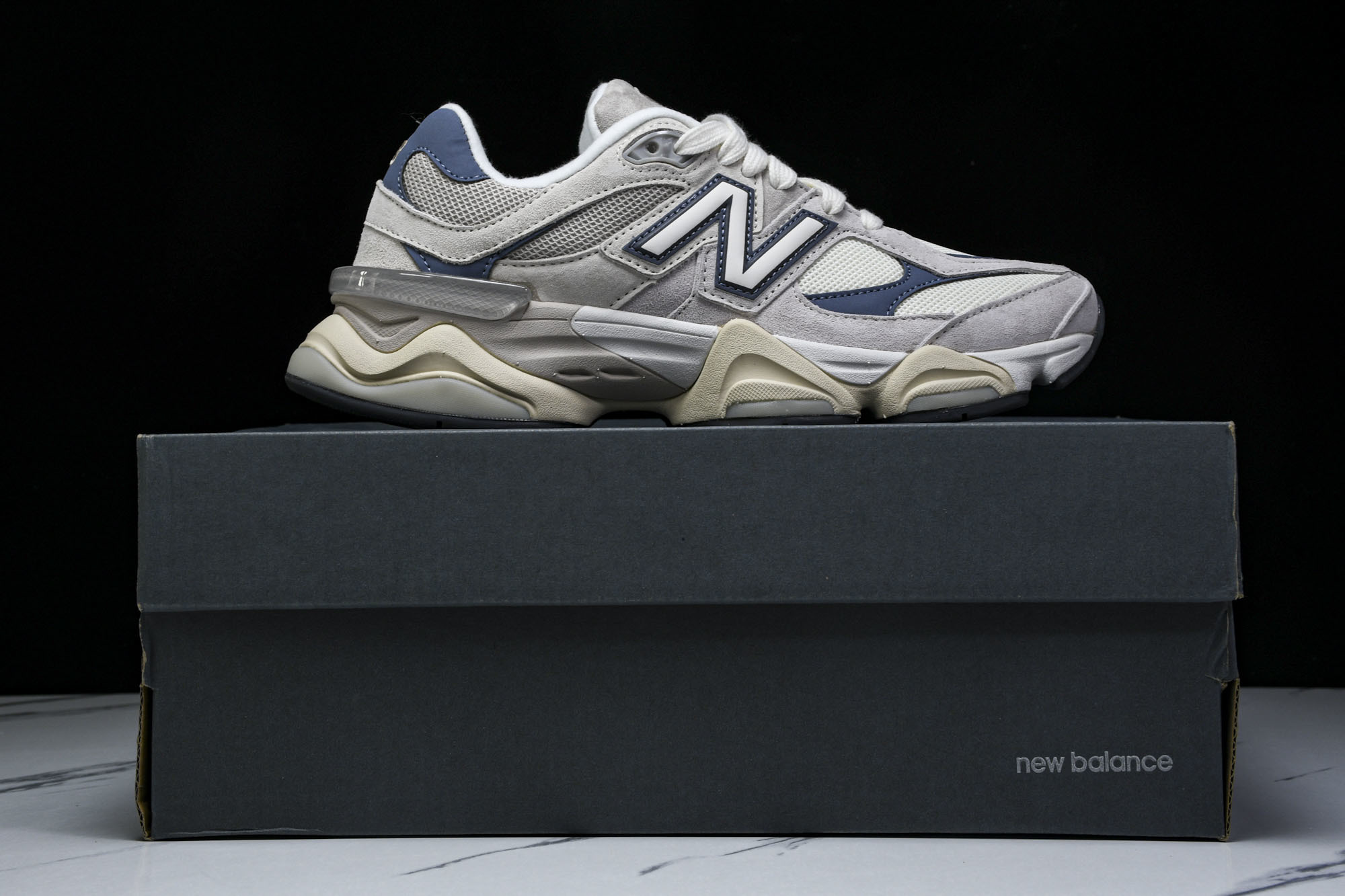 纯原 Joe Freshgoods x New Balance NB9060 复古休闲运动慢跑鞋 灰蓝色