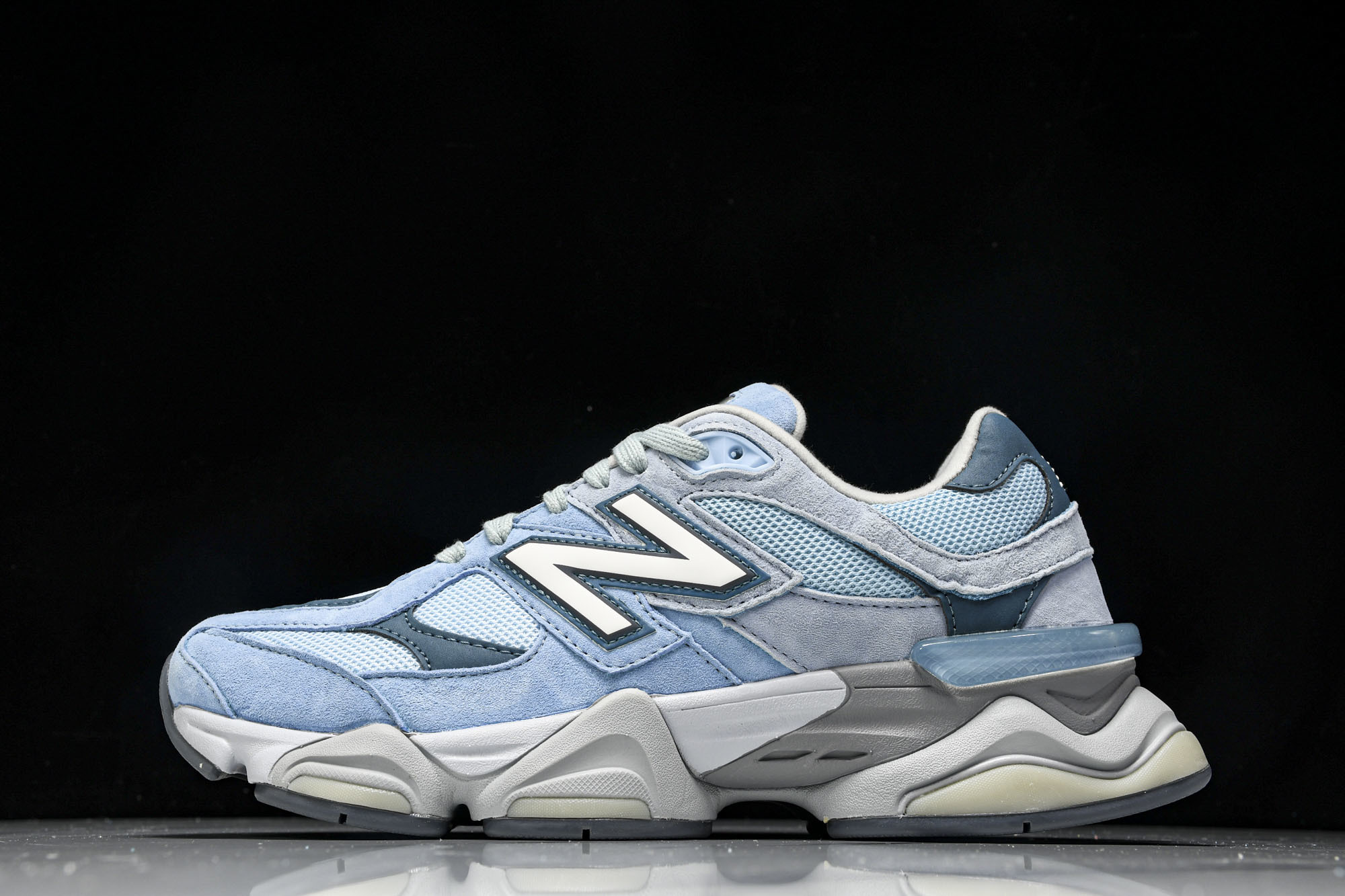 纯原 Joe Freshgoods x New Balance NB9060 复古休闲运动慢跑鞋 玉蓝色