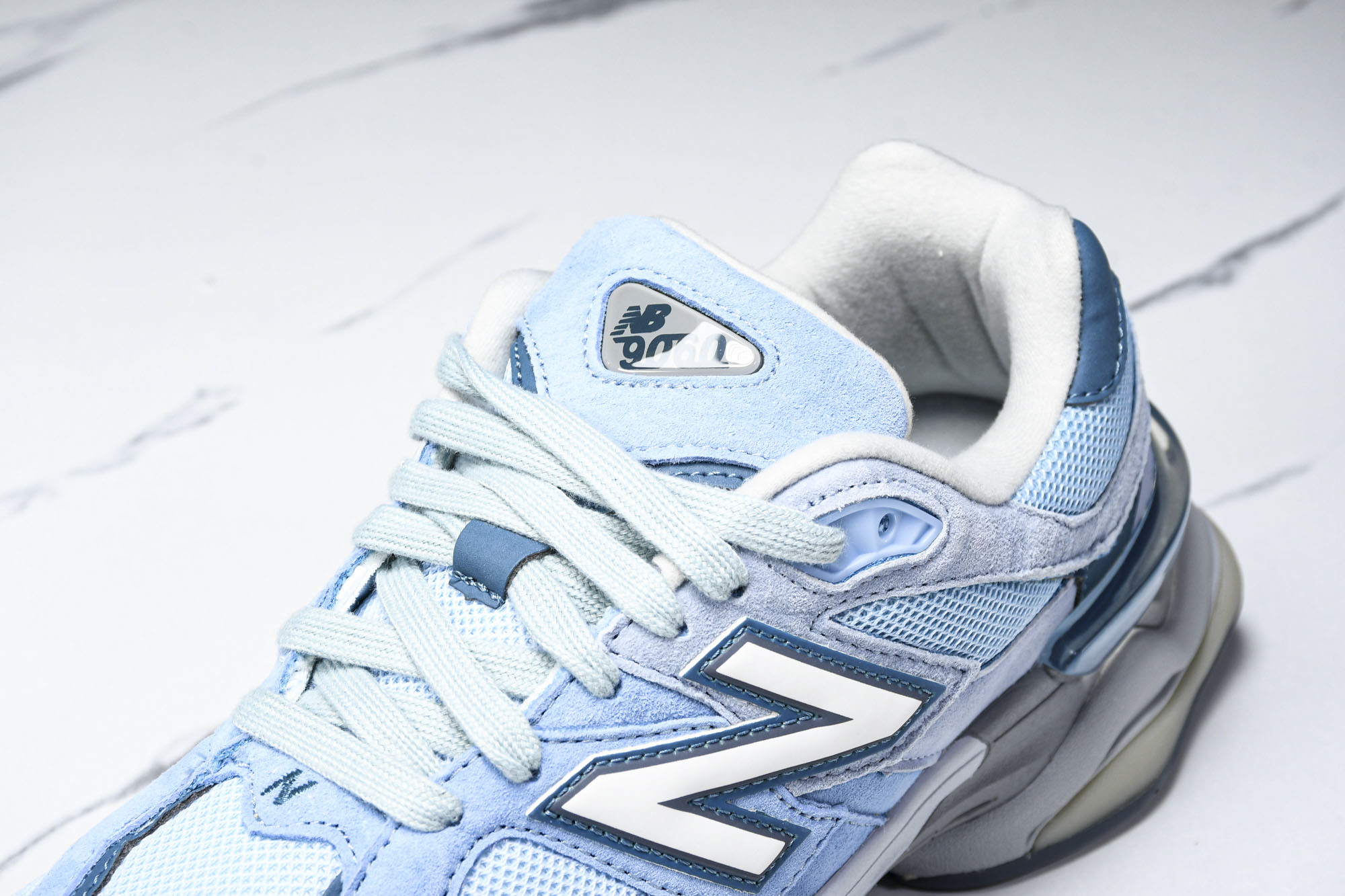纯原 Joe Freshgoods x New Balance NB9060 复古休闲运动慢跑鞋 玉蓝色