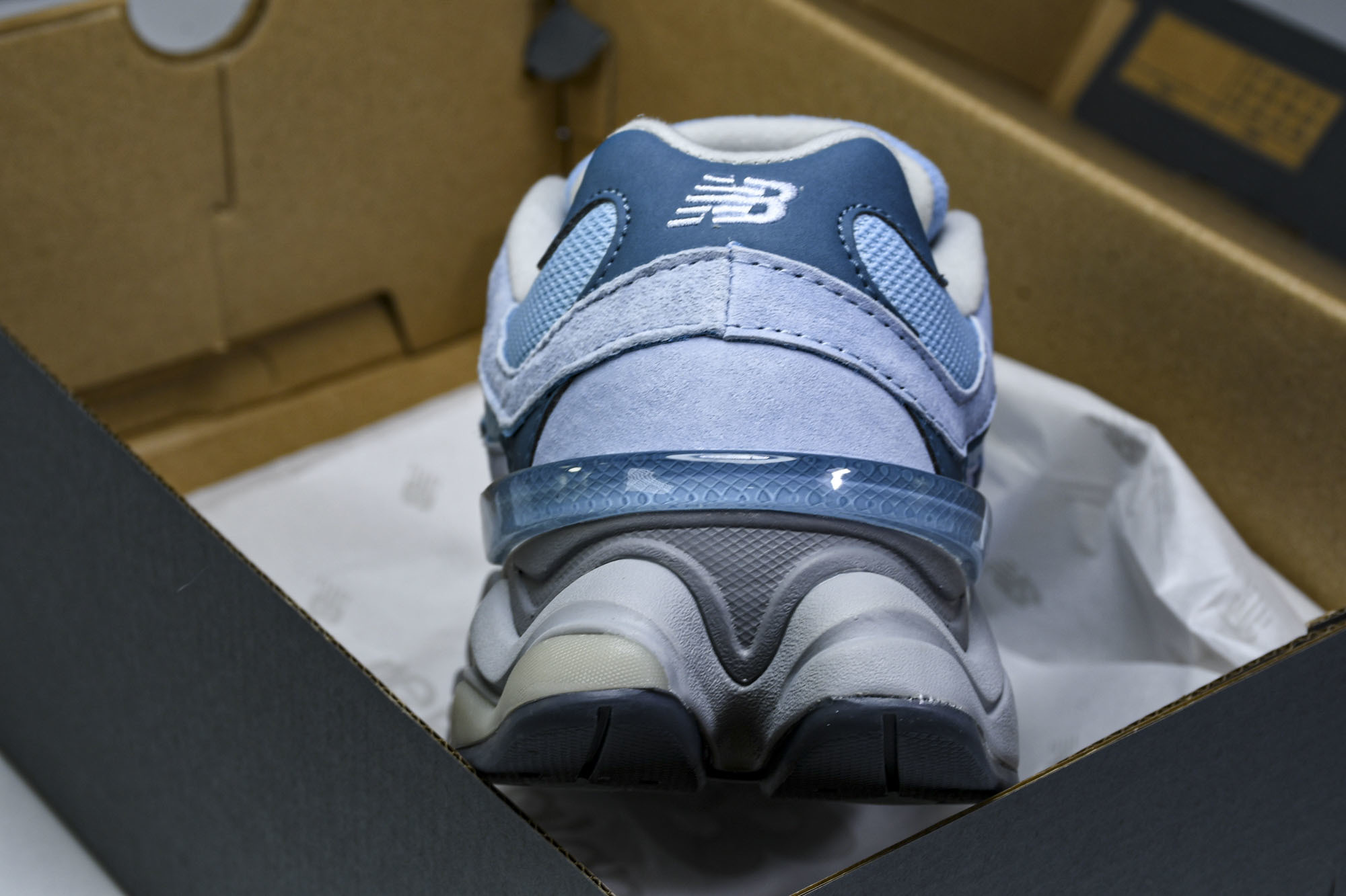 纯原 Joe Freshgoods x New Balance NB9060 复古休闲运动慢跑鞋 玉蓝色