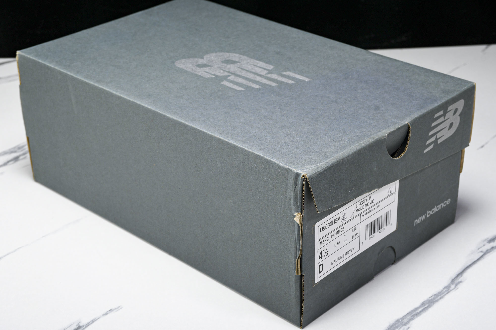 纯原 Joe Freshgoods x New Balance NB9060 复古休闲运动慢跑鞋 白灰白
